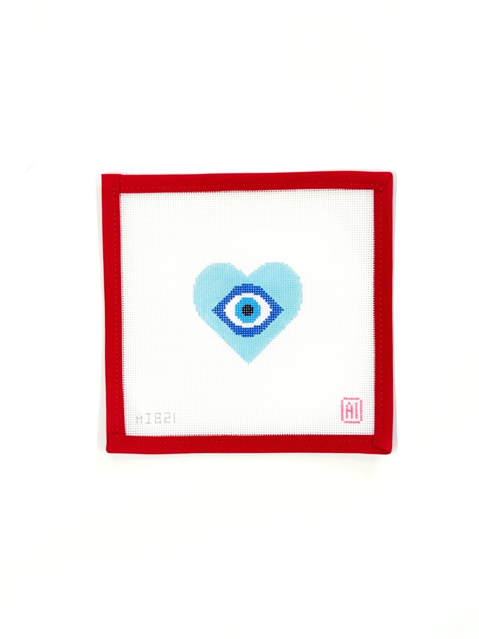Evil Eye - blueAllison IvyCanvasThe Red Thread Atelier