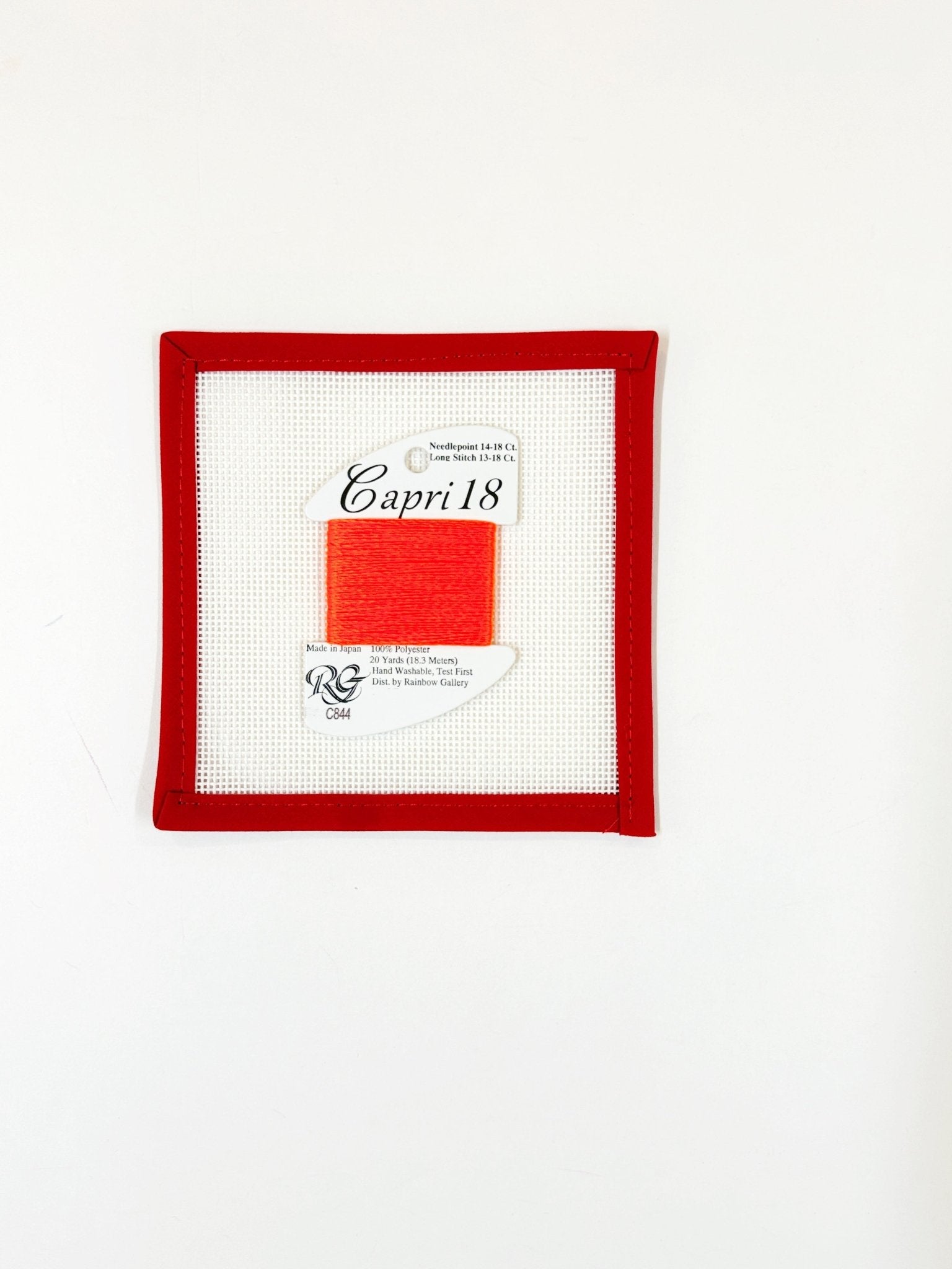 Capri 18 - Neon OrangeRainbow GalleryThreadThe Red Thread Atelier