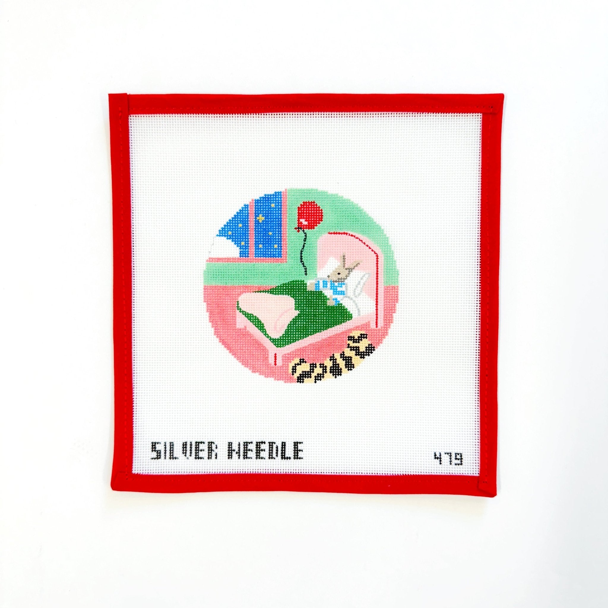 Goodnight Moon OrnamentsColonial NeedleCanvasThe Red Thread Atelier