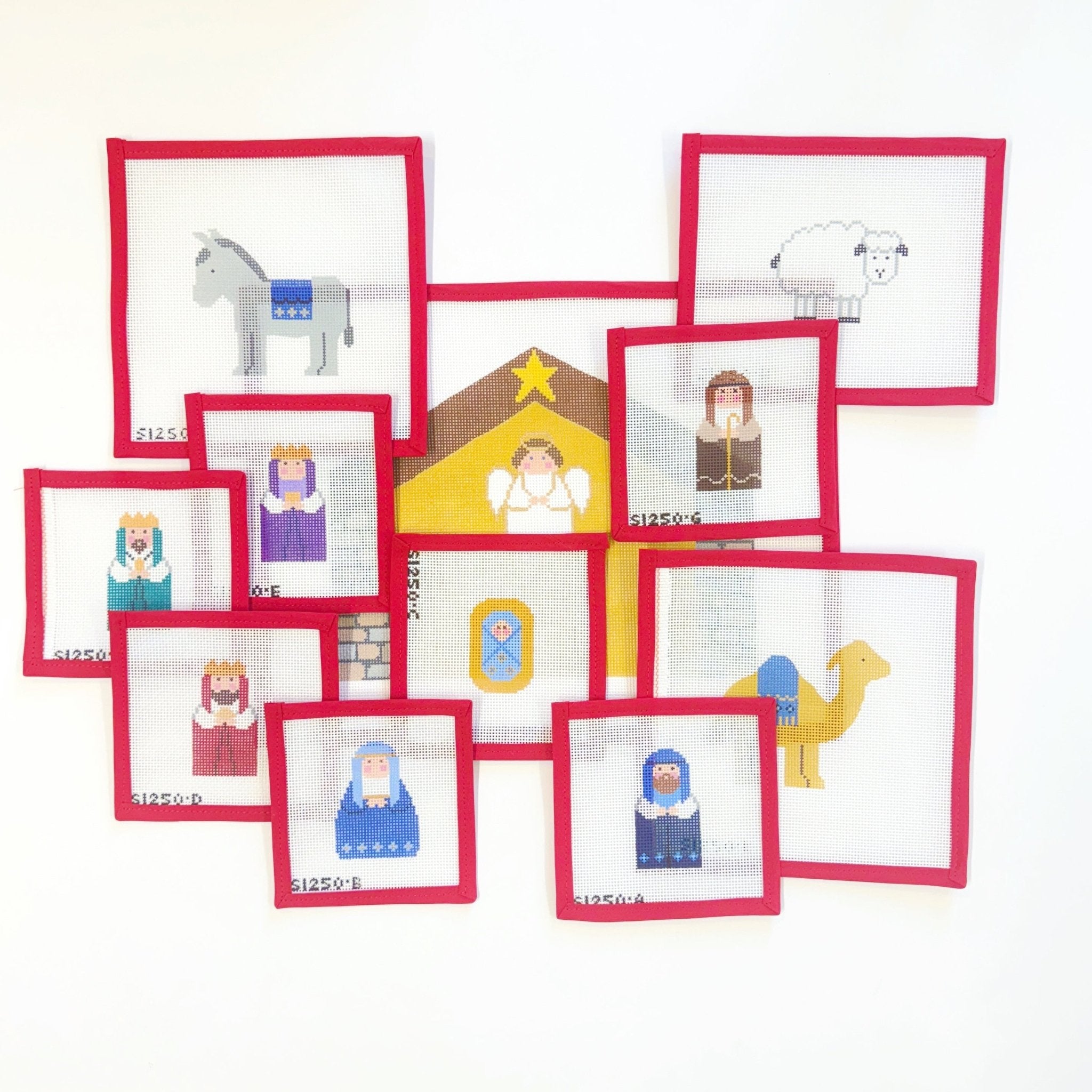 Stitch It’s - Nativity SetStitch ItCanvasThe Red Thread Atelier