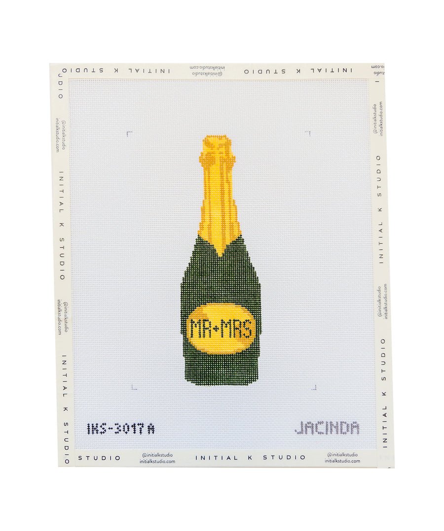 Mr & Mrs ChampagneInitial KCanvasThe Red Thread Atelier