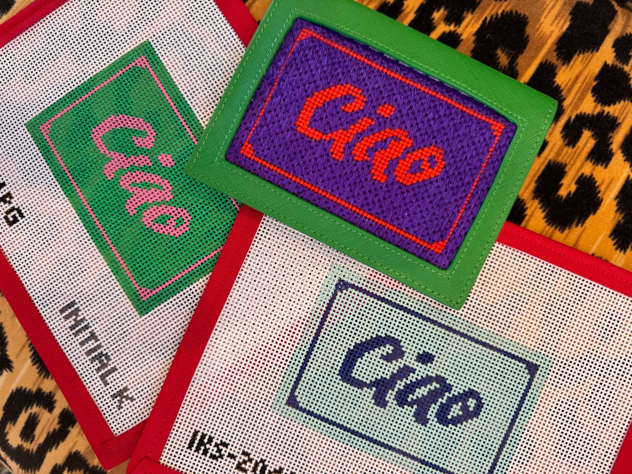 Ciao! PassportInitial KCanvasThe Red Thread Atelier