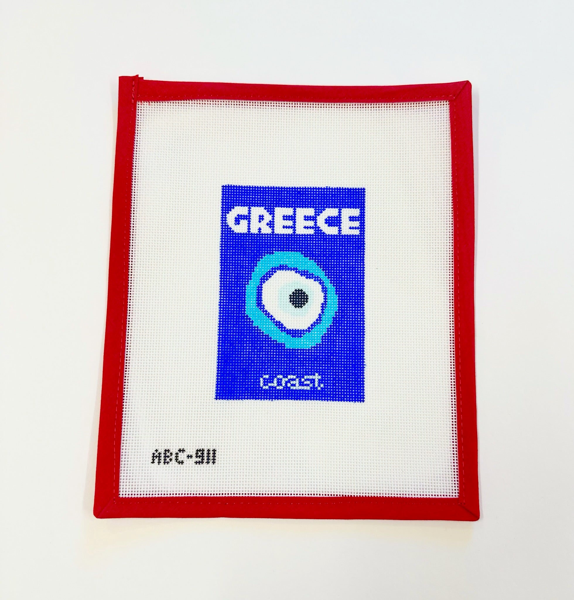 Travel BooksAtlantic BlueCanvasThe Red Thread Atelier