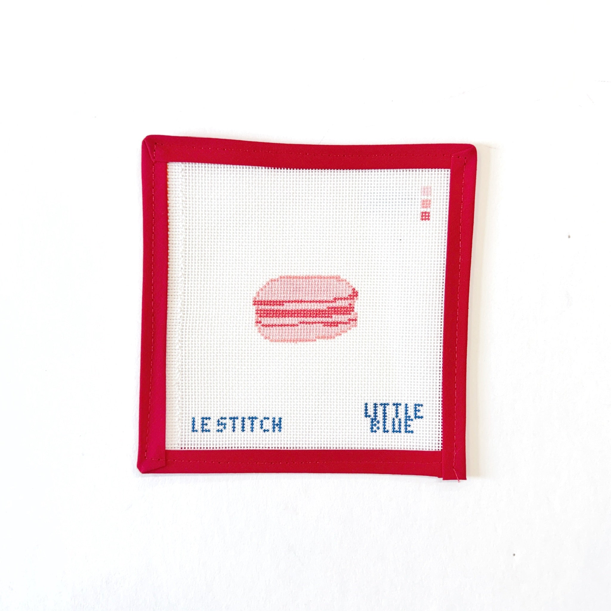 Macaroon, RaspberryLittle Blue DesignsCanvasThe Red Thread Atelier