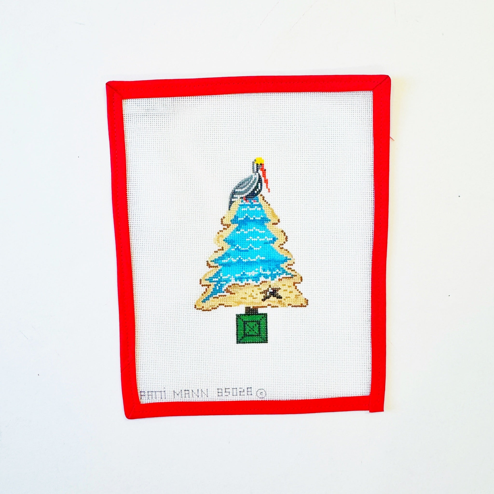Beach Topiary Tree with Pelican