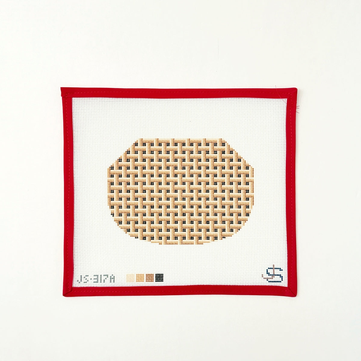 Kiss Lock Bag Canvas - variousJeni Sandberg NeedlepointCanvasThe Red Thread Atelier