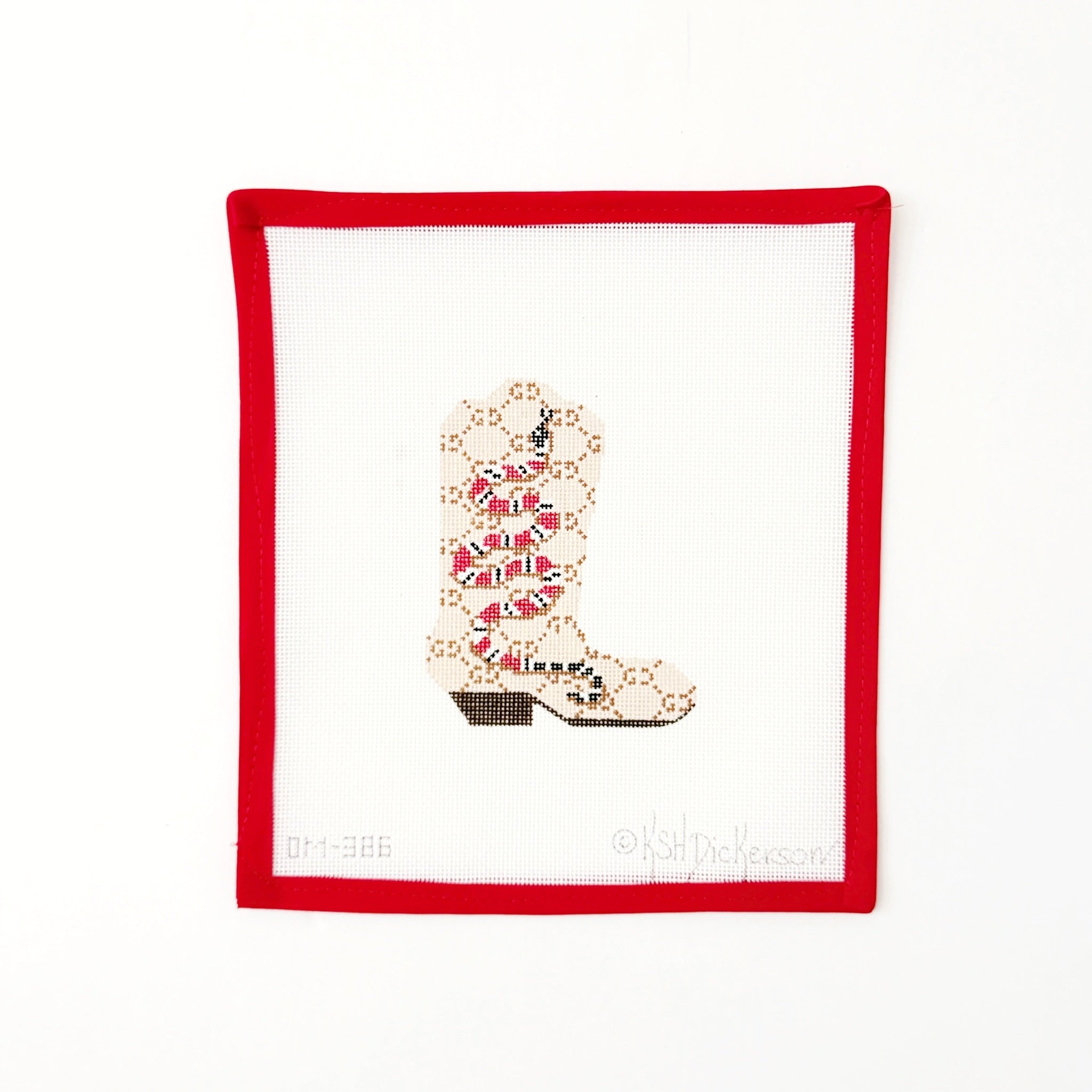 Fashion Snake BootKate DickersonCanvasThe Red Thread Atelier