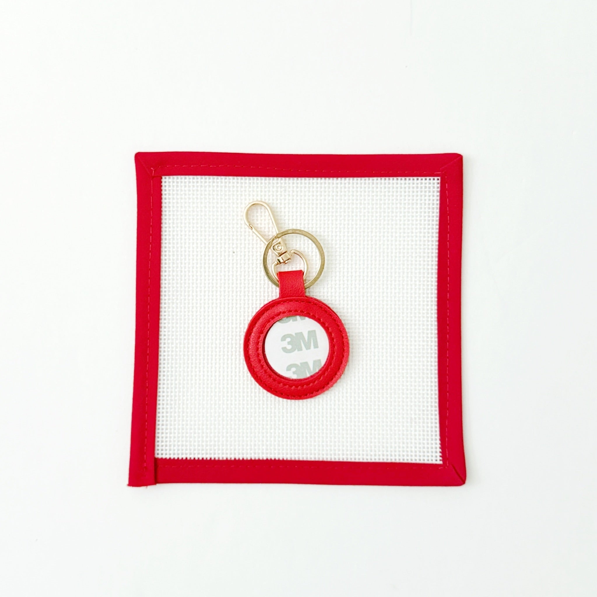 Leather Key FobsPlanet Earth FiberThe Red Thread Atelier