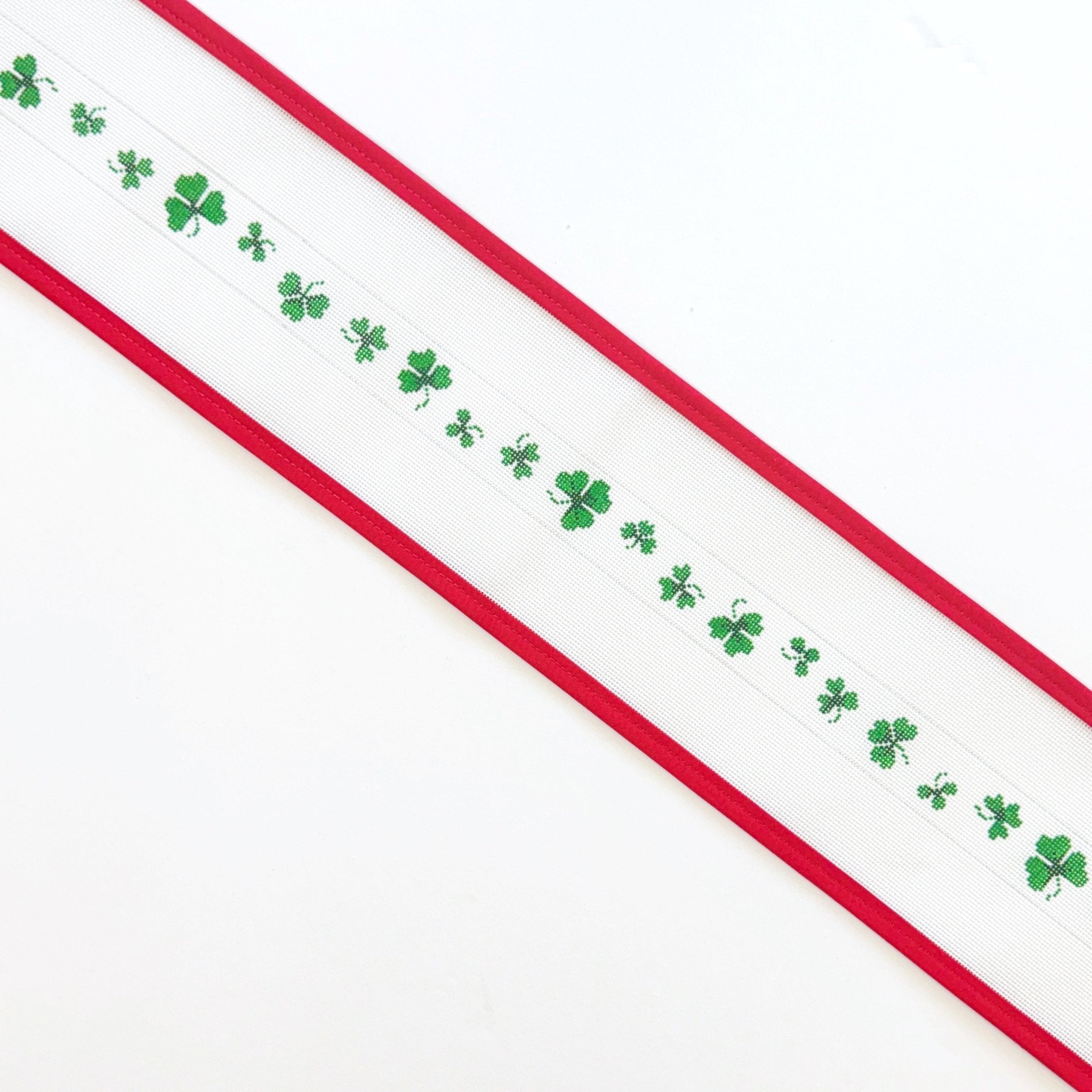 Shamrock BeltSusan RobertsCanvasThe Red Thread Atelier
