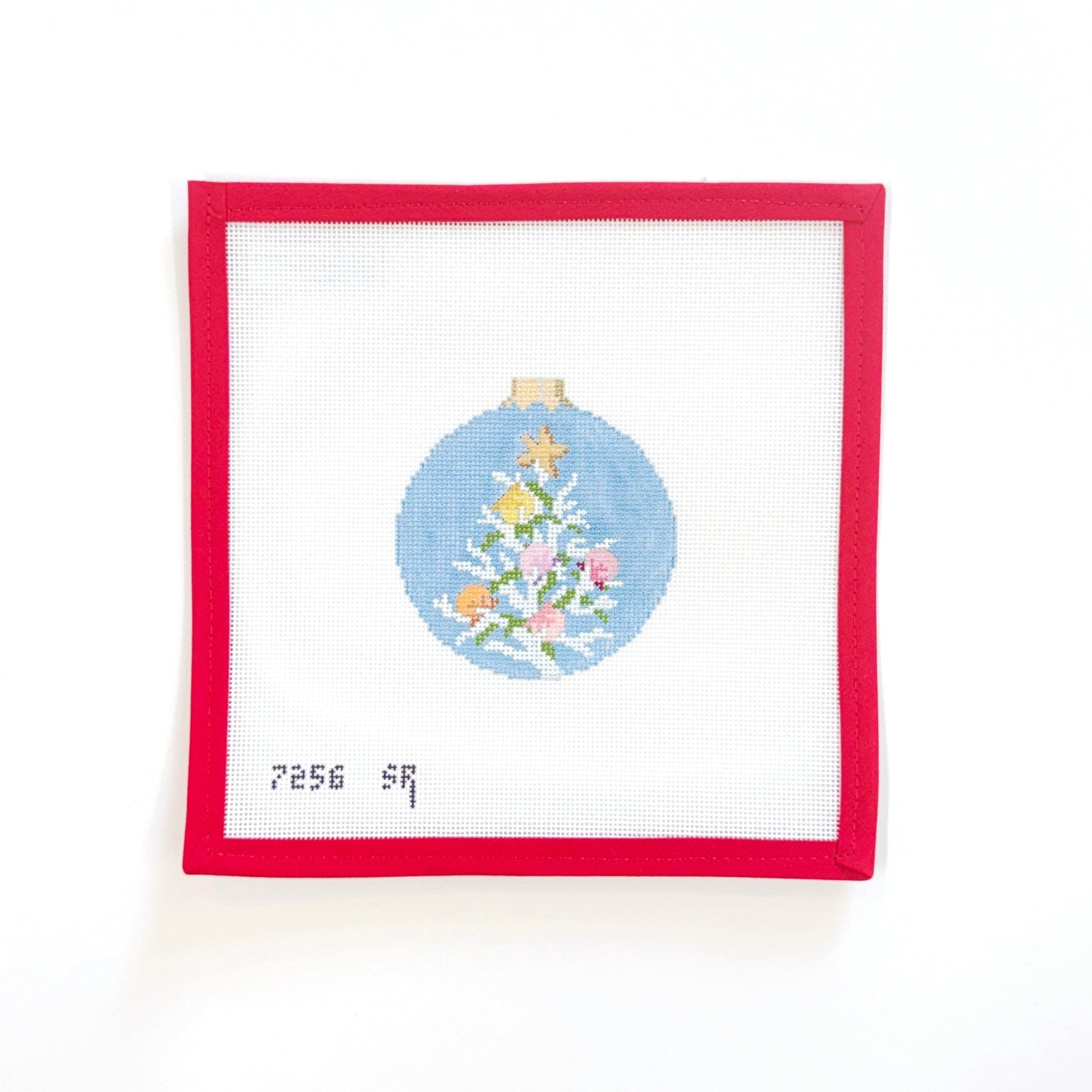 Coral Christmas TreeSusan RobertsCanvasThe Red Thread Atelier