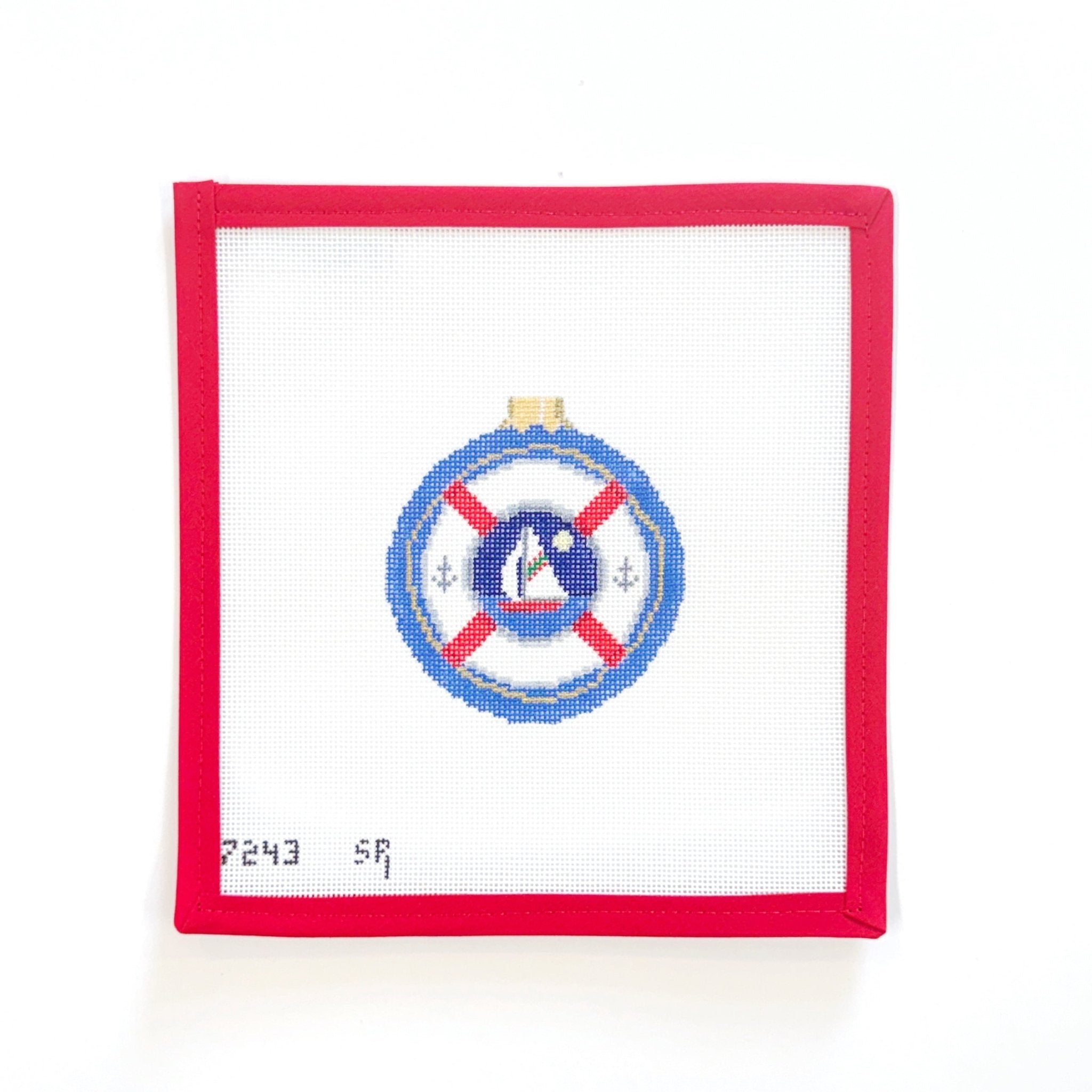 Christmas SailSusan RobertsCanvasThe Red Thread Atelier