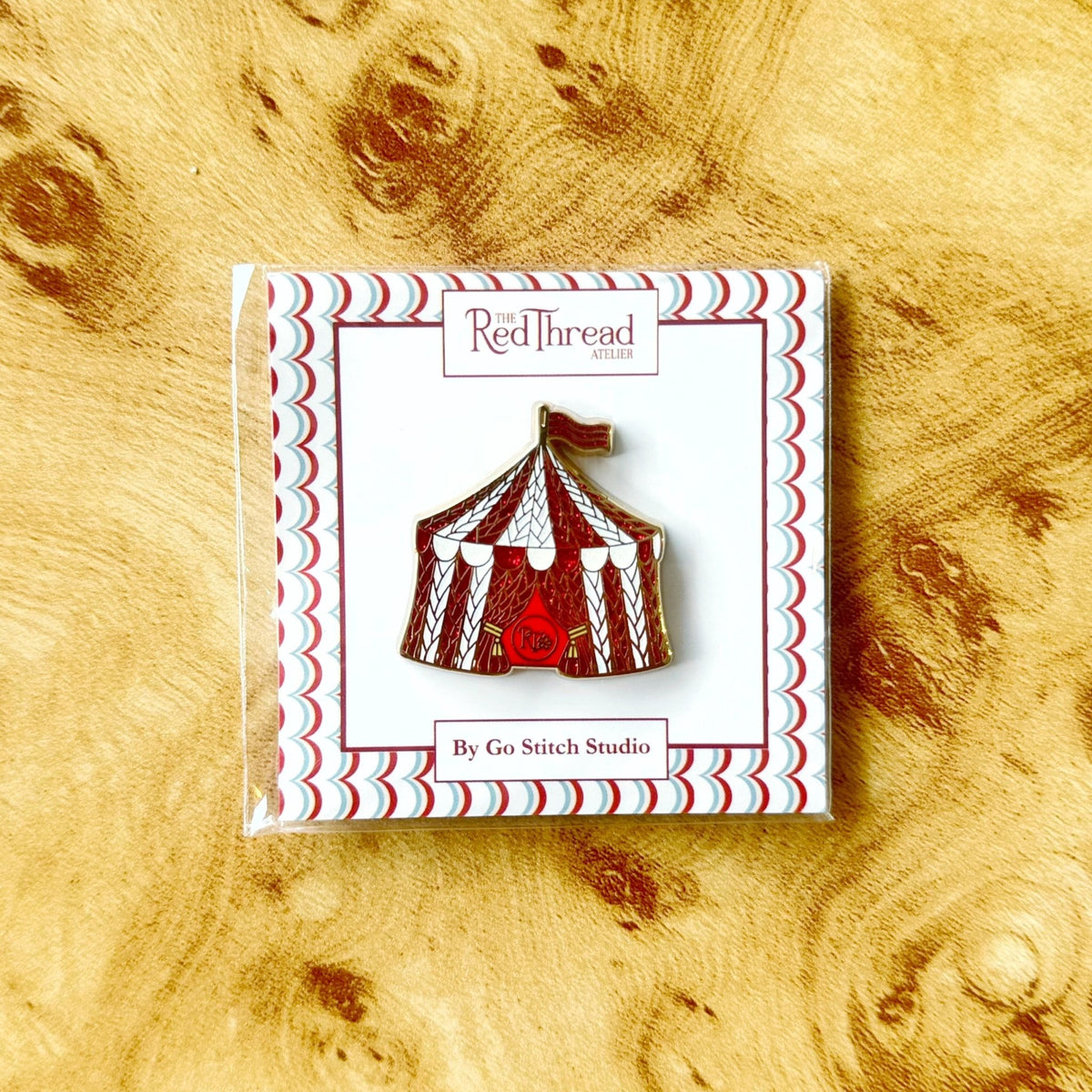 Circus Tent NeedleminderThe Red Thread AtelierNeedleminderThe Red Thread Atelier