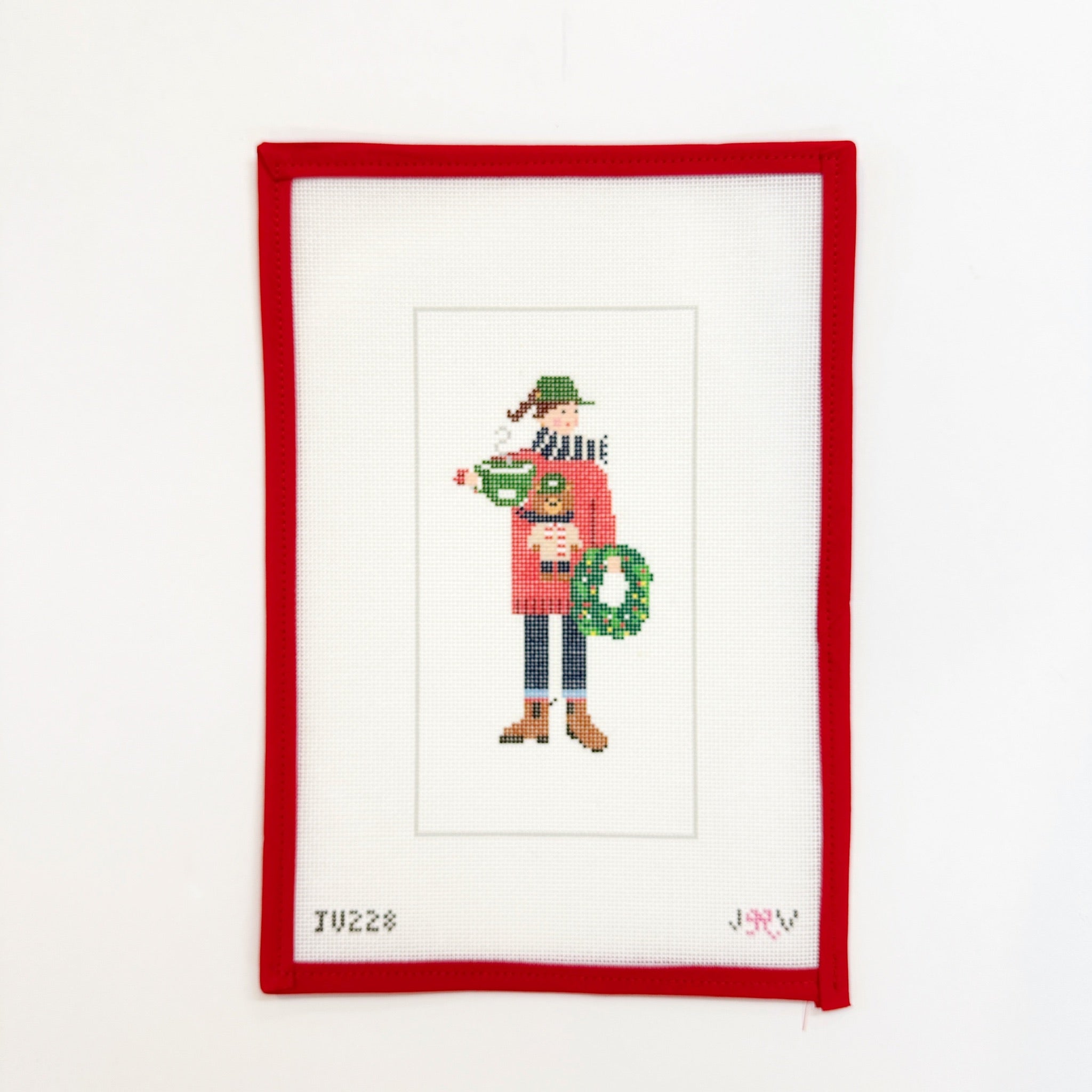 Ralphs Girl Needlepoint Canvas