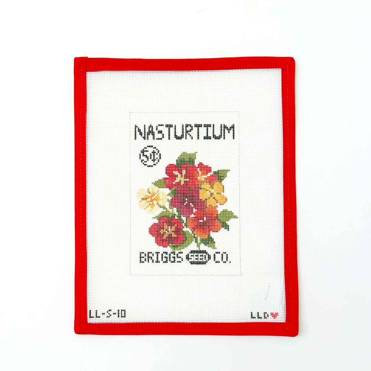 Nasturtium Seed PacketLaura Love DesignsCanvasThe Red Thread Atelier