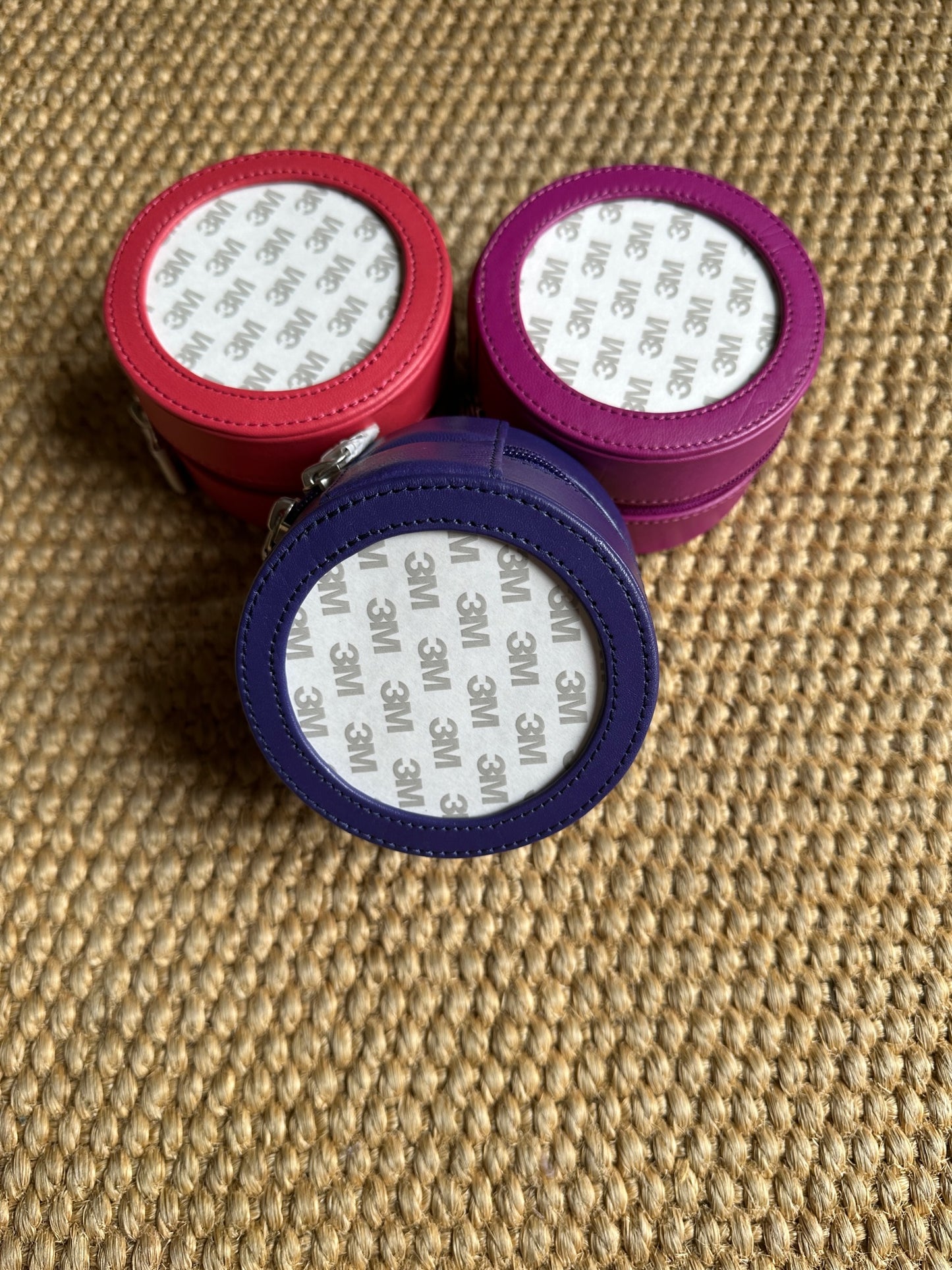 Leather Case, 4” Round