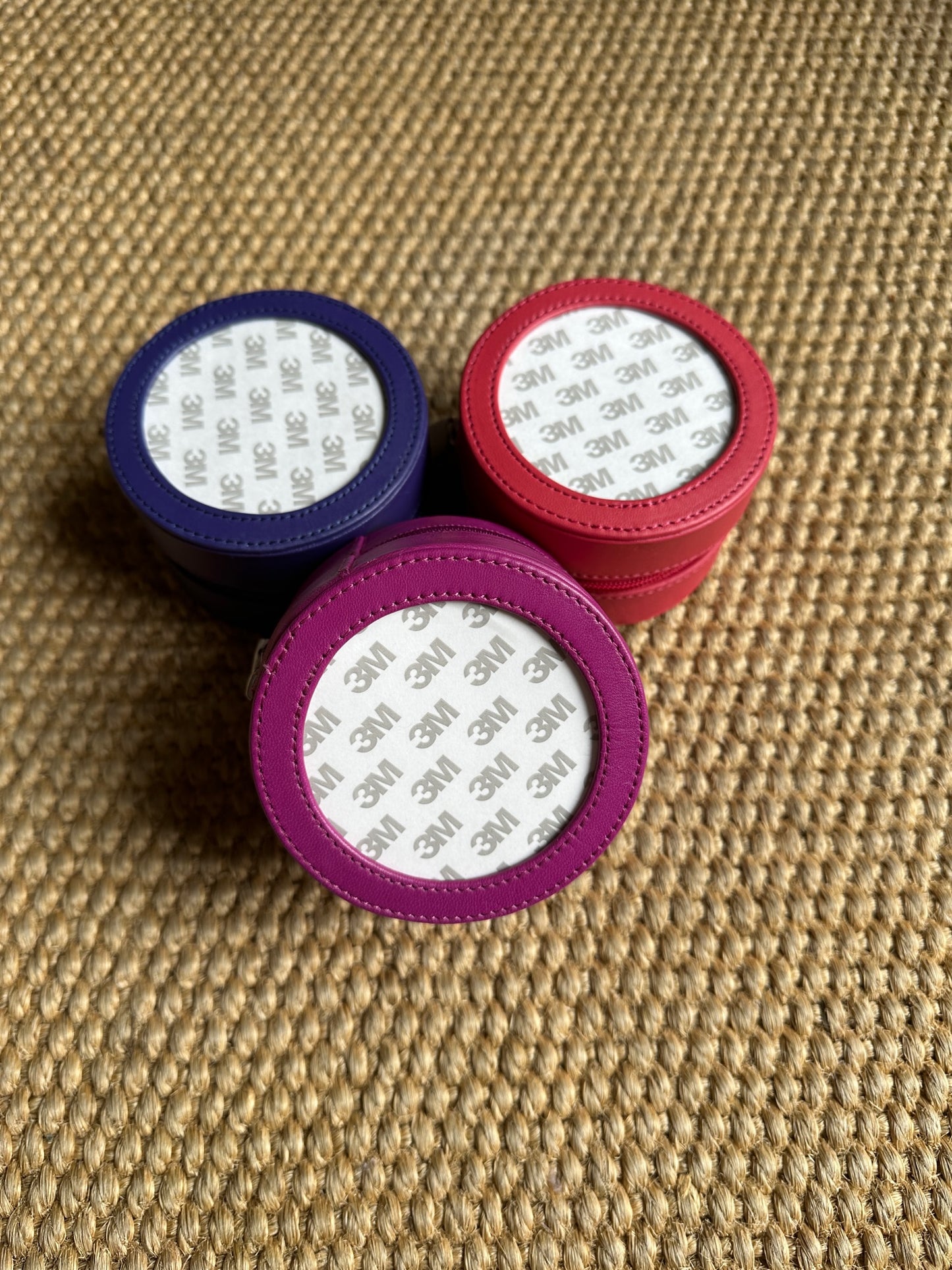 Leather Case, 4” Round