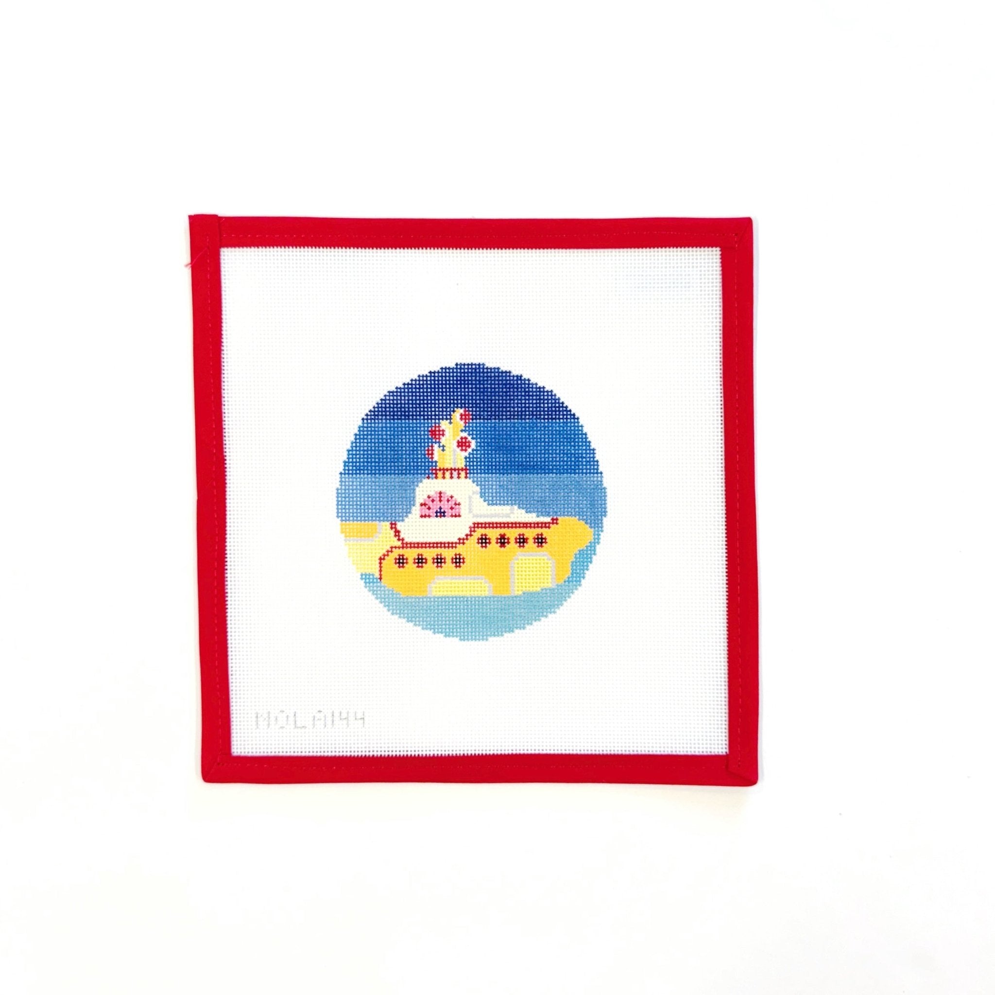 Yellow SubmarineNeedle NolaCanvasThe Red Thread Atelier