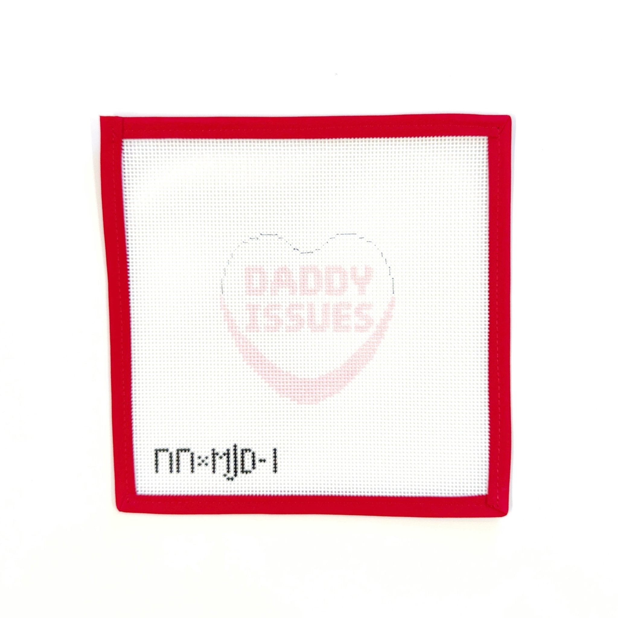 Conversation Heart - Daddy IssuesNeedle NolaCanvasThe Red Thread Atelier