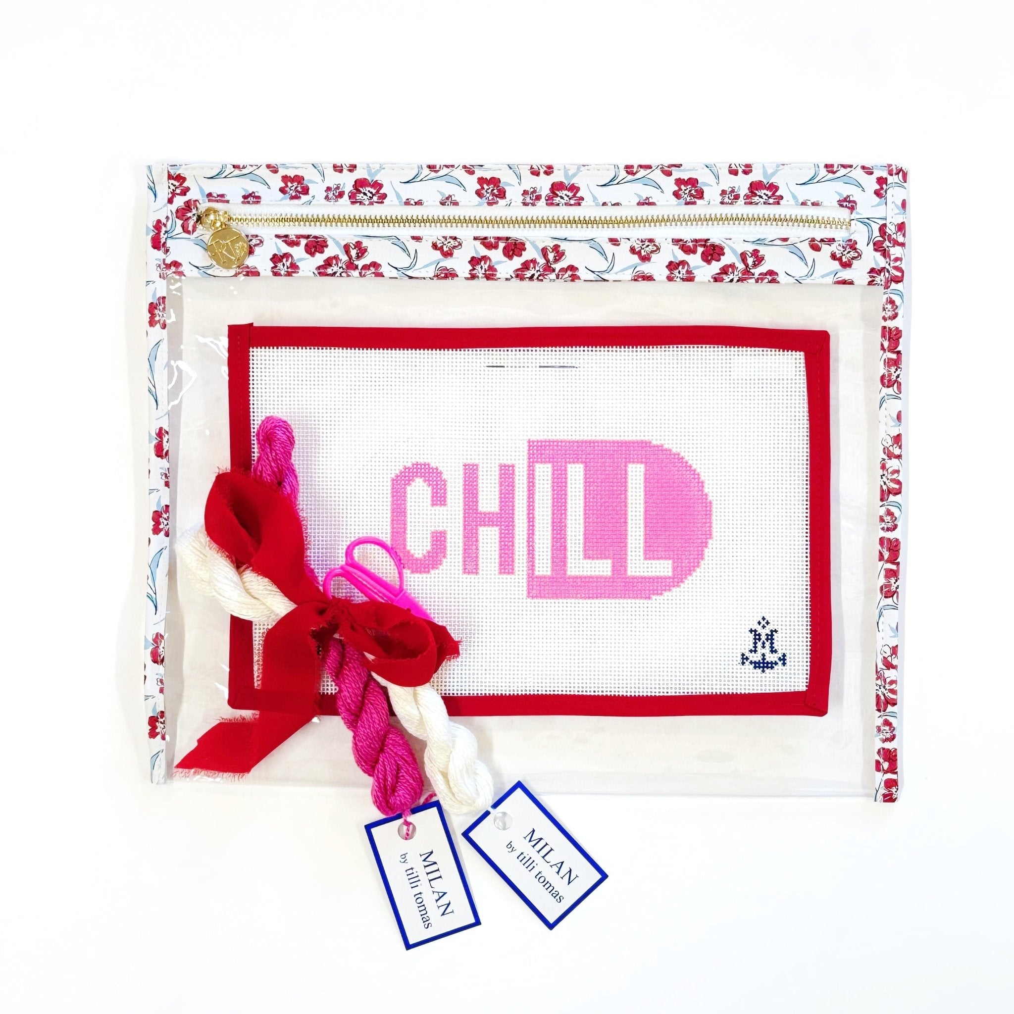 Ultimate Needlepoint Travel Kit - Chill PillThe Red Thread AtelierThe Red Thread Atelier