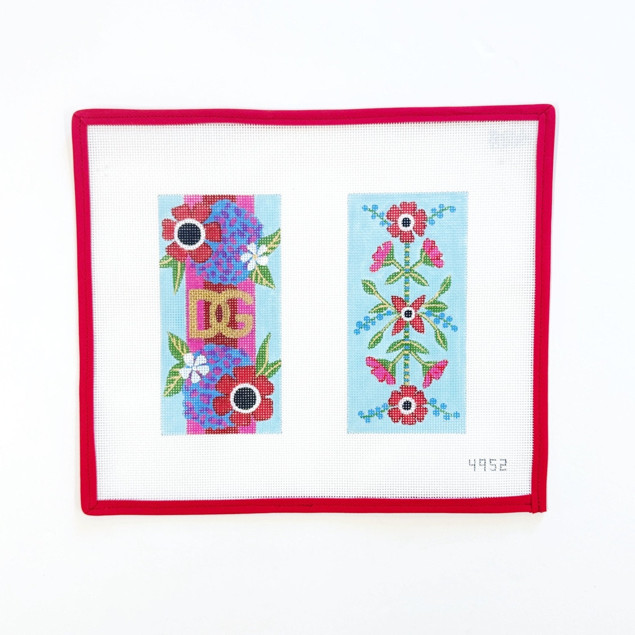 DG FLoral EGC, 2 sidedAlice PetersonCanvasThe Red Thread Atelier