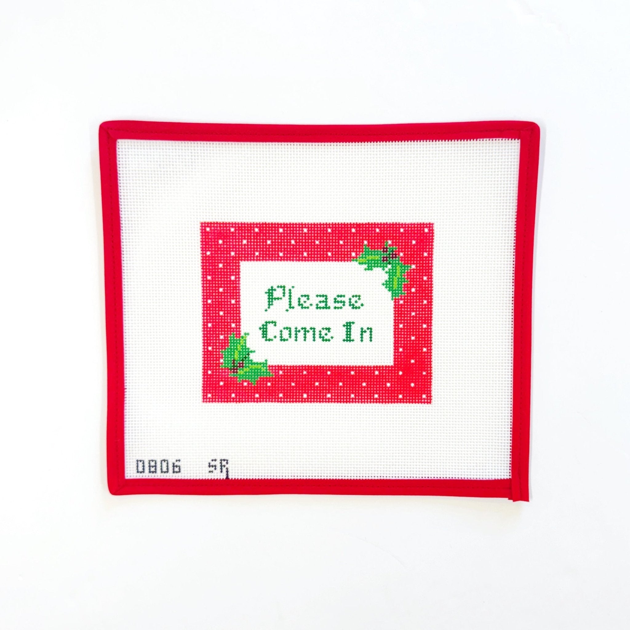 Please Come In - hollySusan RobertsCanvasThe Red Thread Atelier