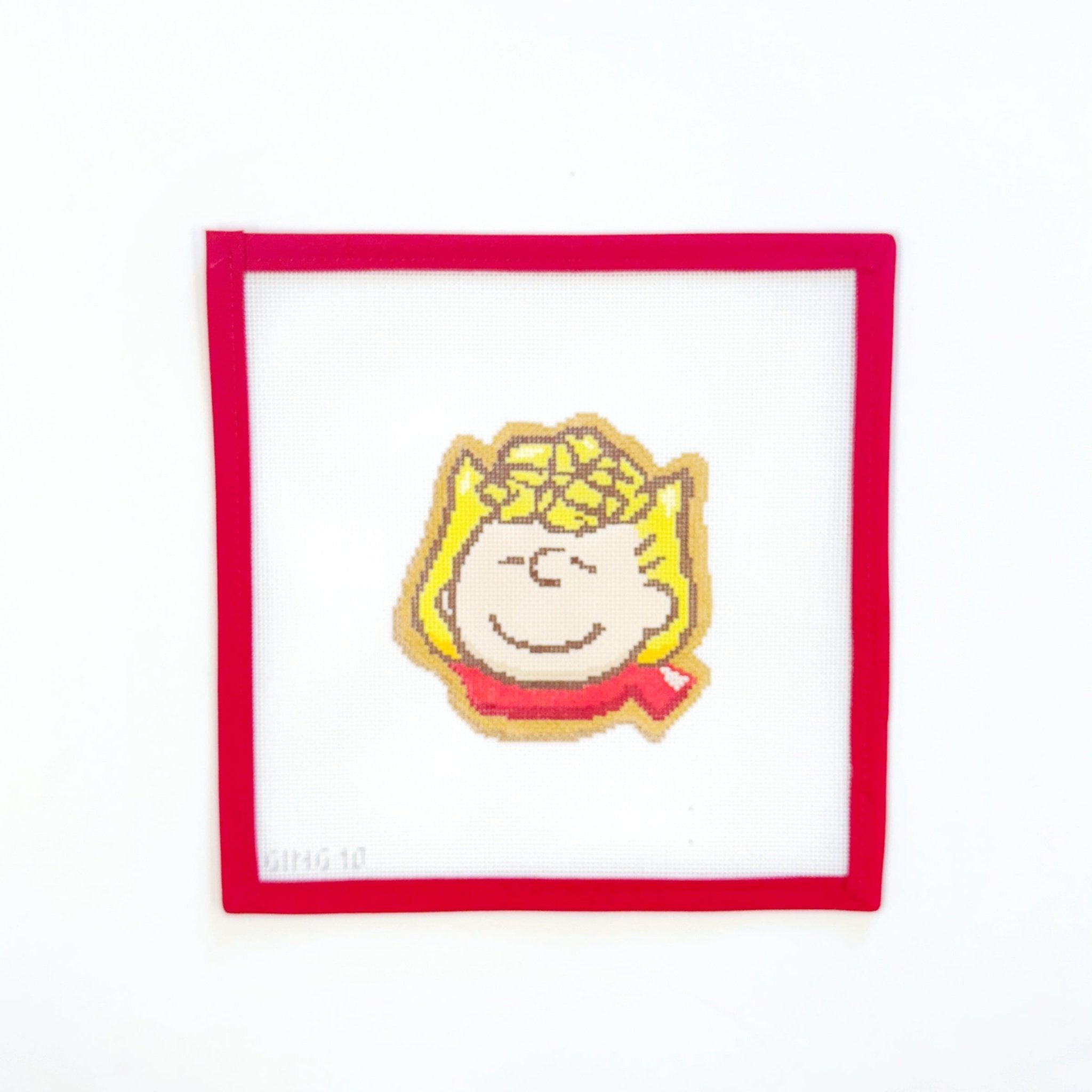 Gingerbread Sally - PeanutsOfficially NeedlepointCanvasThe Red Thread Atelier
