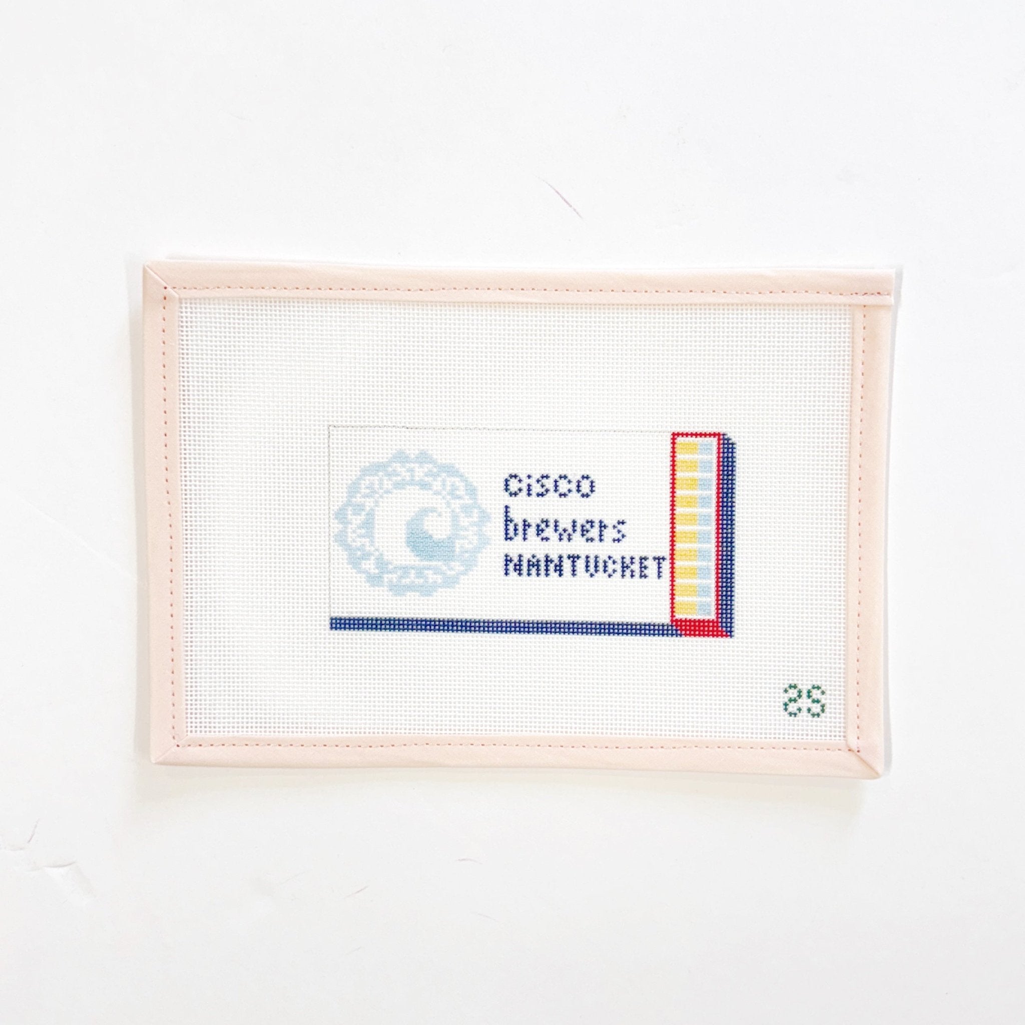 Cisco Brewers MatchbookSpruce St. StudioCanvasThe Red Thread Atelier