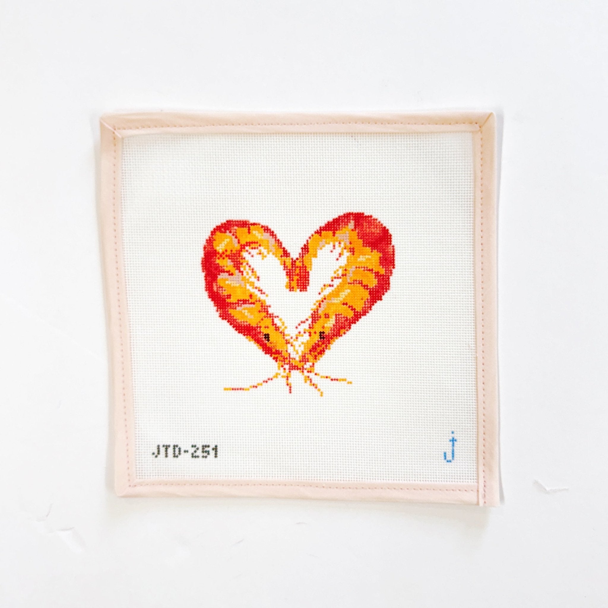 Shrimp LoveJessica TongelCanvasThe Red Thread Atelier
