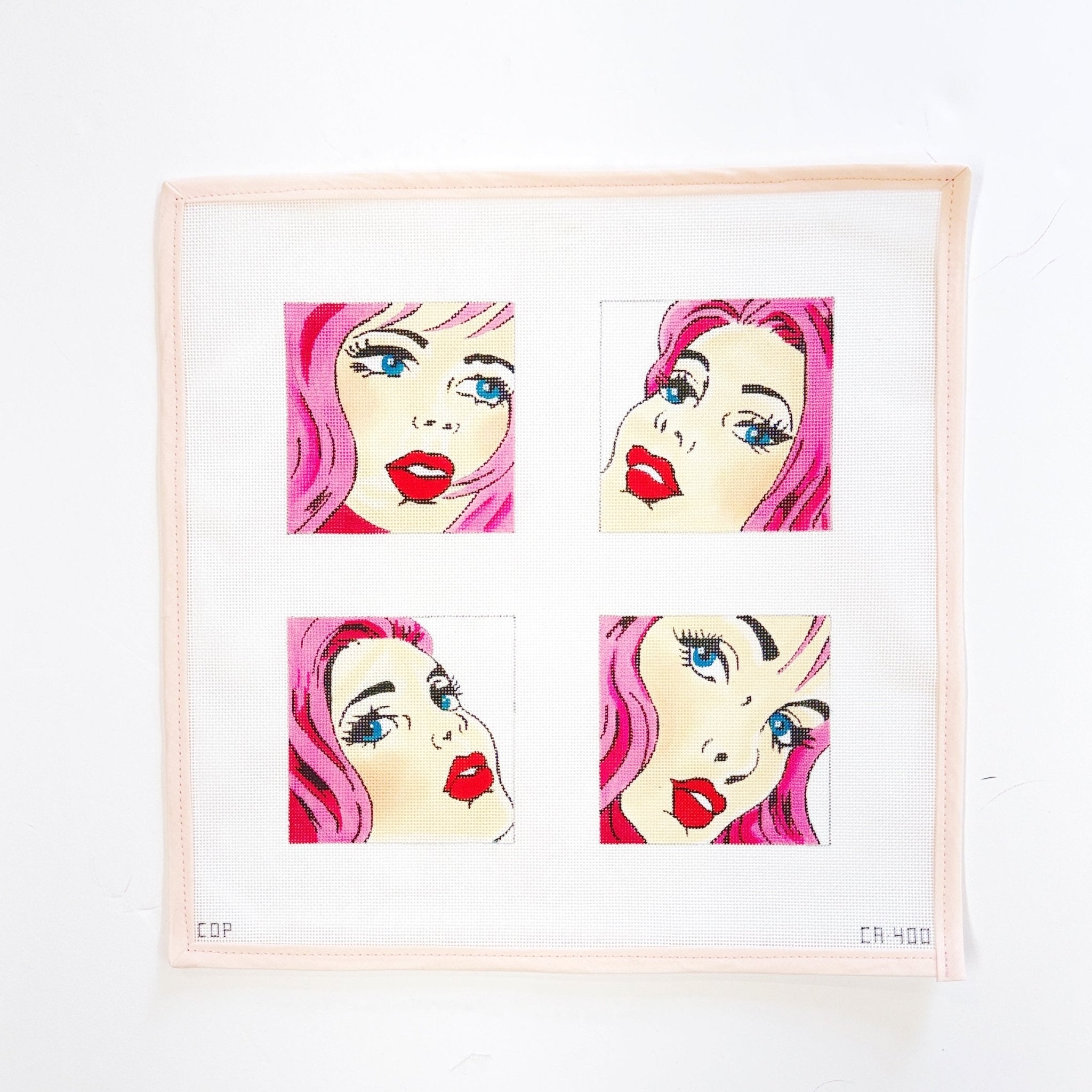 Pop Art CoastersColors of PraiseCanvasThe Red Thread Atelier