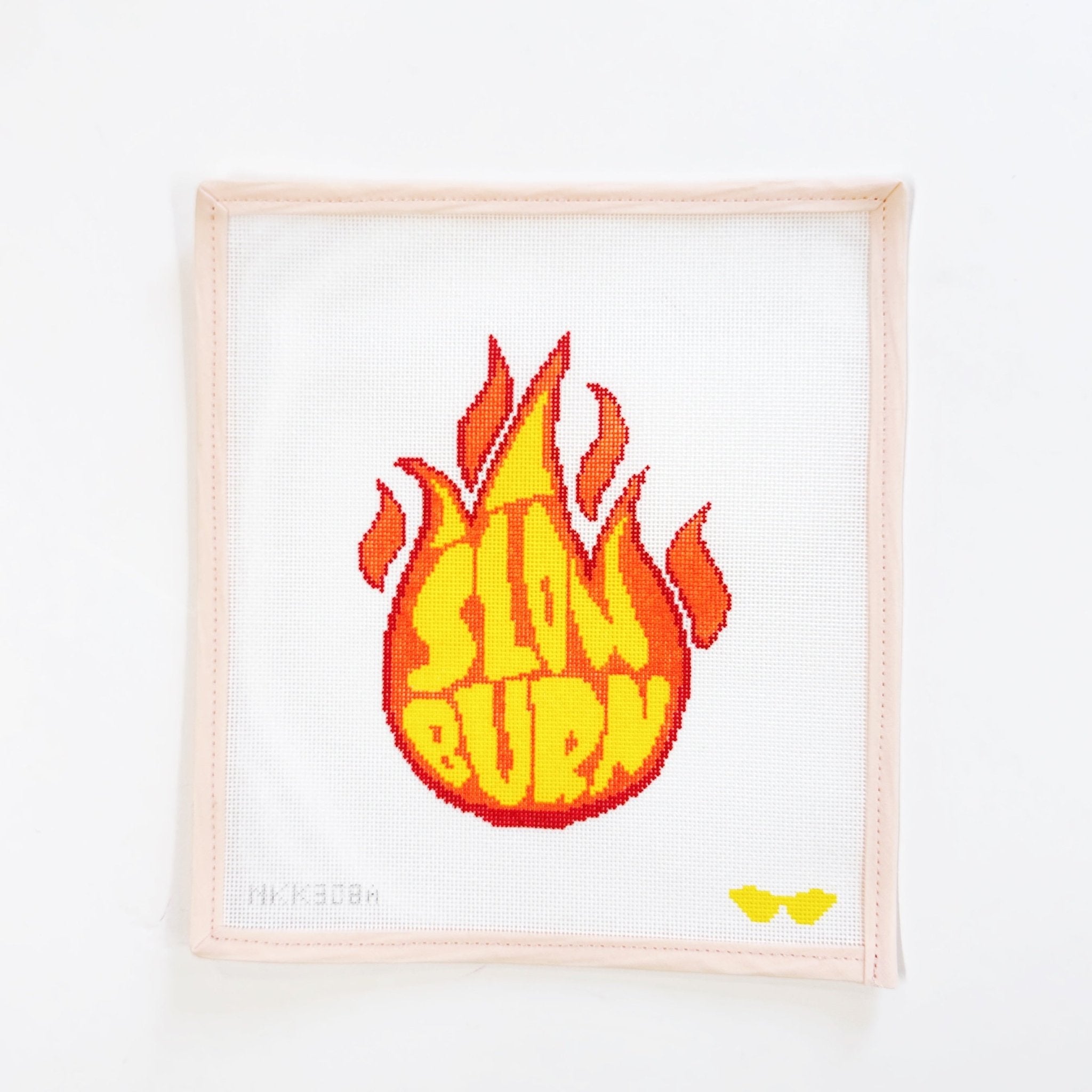 Slow BurnAudra NeedlepointCanvasThe Red Thread Atelier
