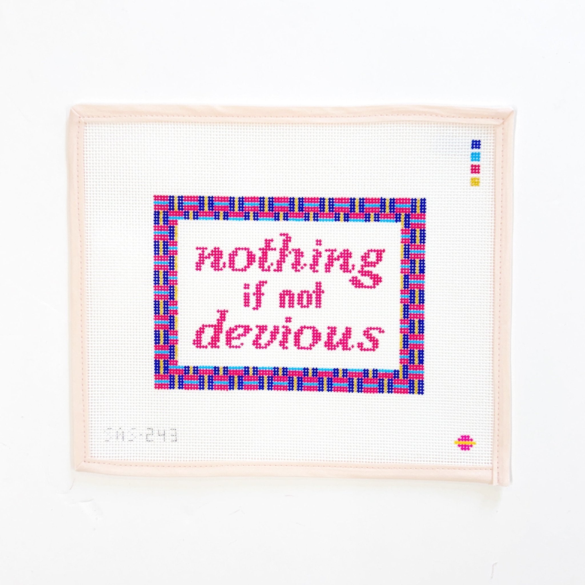 Nothing If Not DeviousSaturnalia StitchingCanvasThe Red Thread Atelier