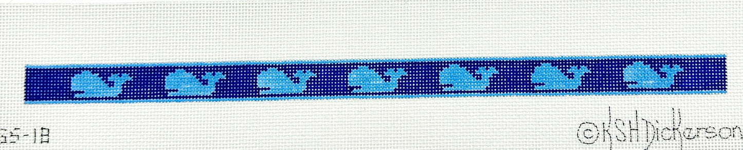 Whales dog collar