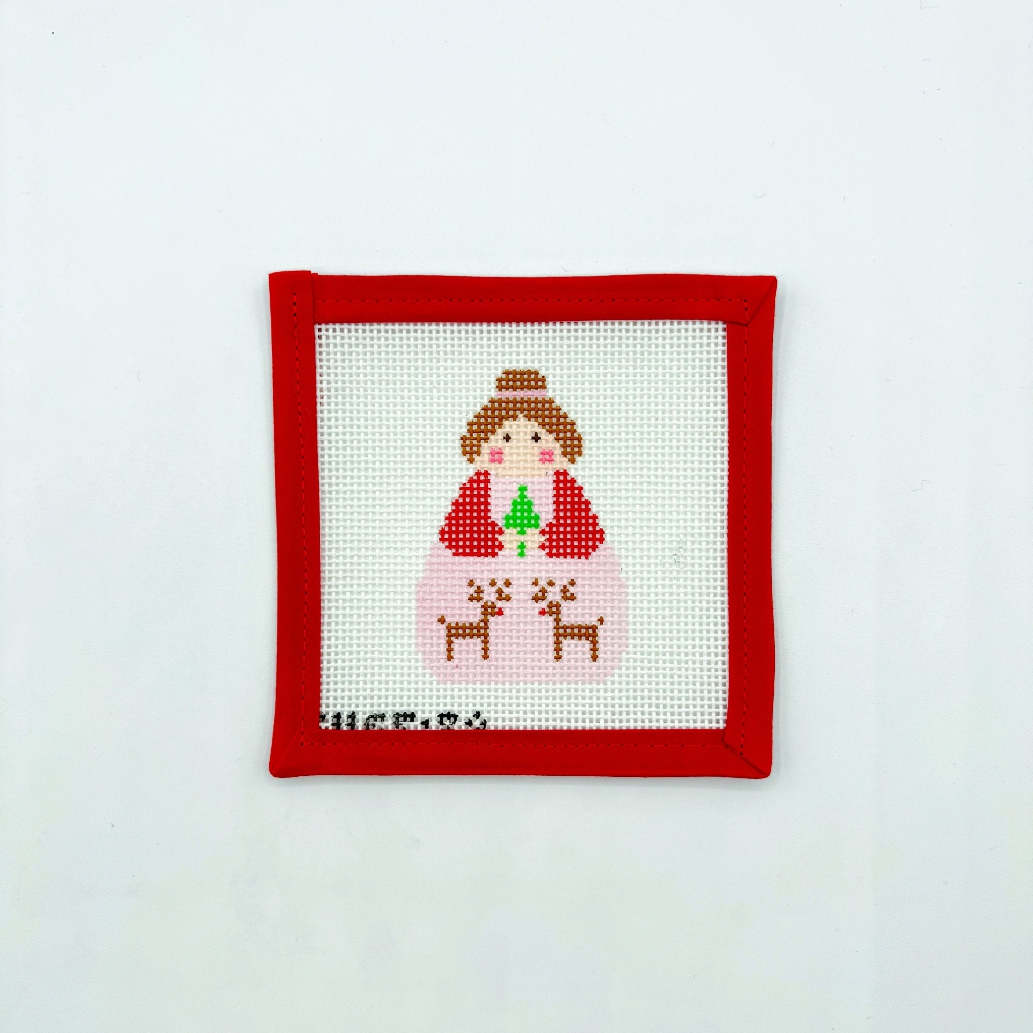 Stitch It’s - Reindeer AngelKCNCanvasThe Red Thread Atelier