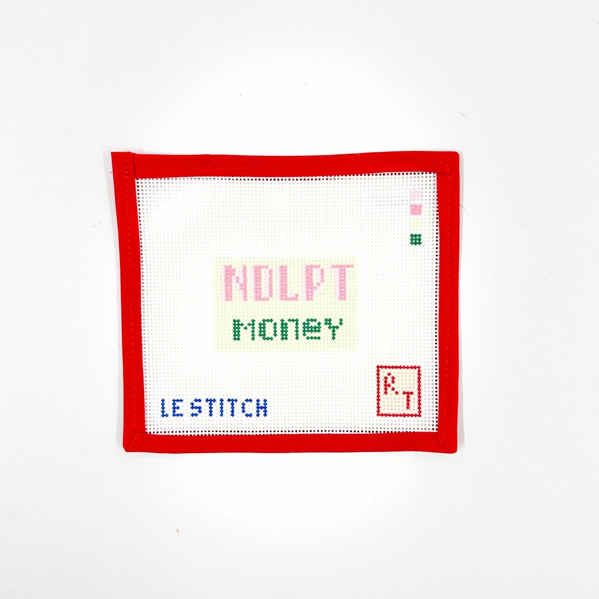 NDLPT Money - greenThe Red Thread AtelierCanvasThe Red Thread Atelier