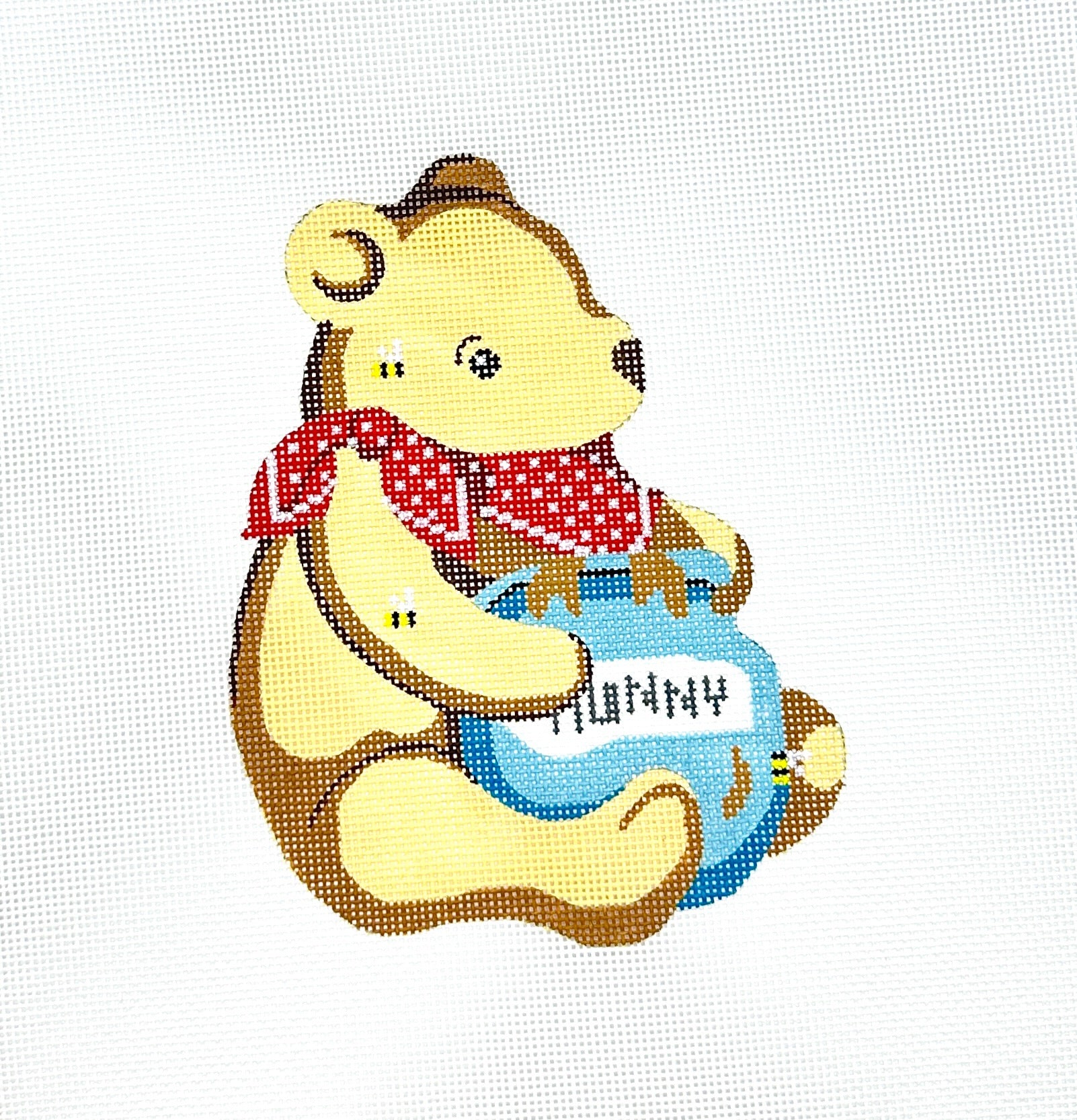 Pooh Bear in the Hunny Pot – The Red Thread Atelier