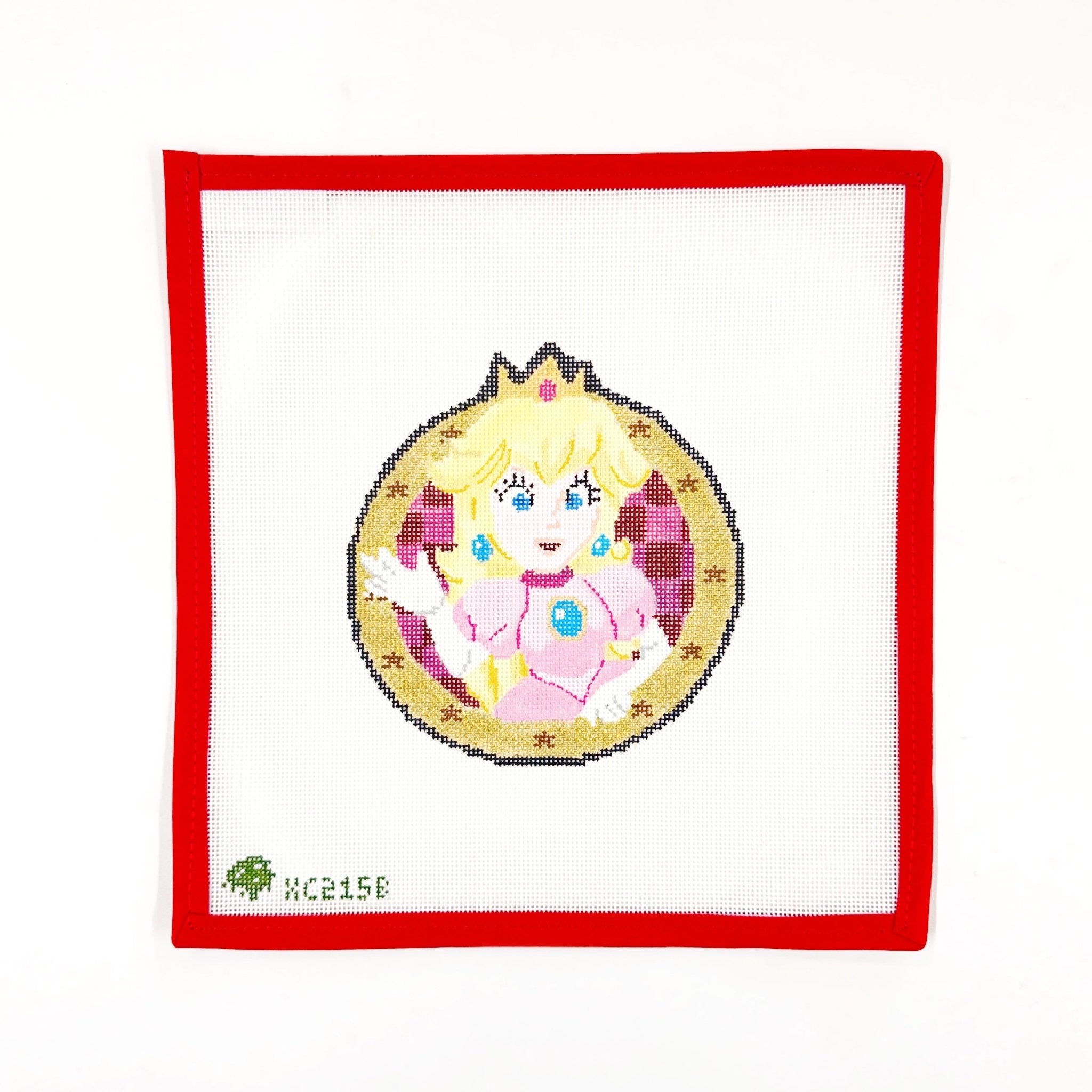 Princess PeachElm Tree NeedlepointCanvasThe Red Thread Atelier