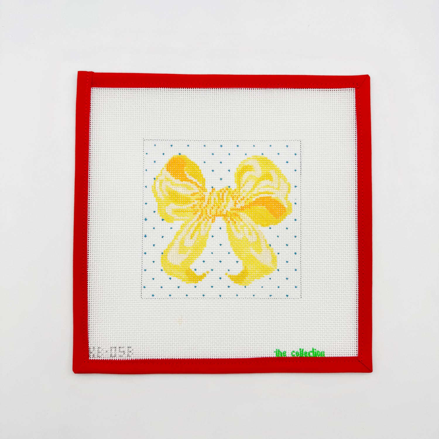 Yellow Bow - 5" sq