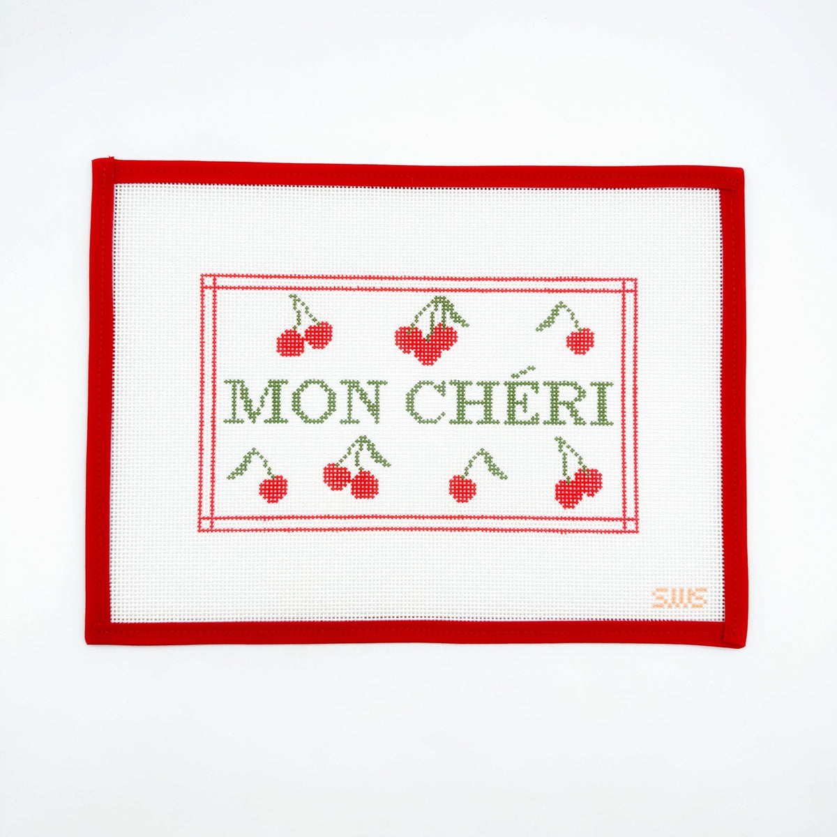 Mon Cheristitching with StaceyCanvasThe Red Thread Atelier