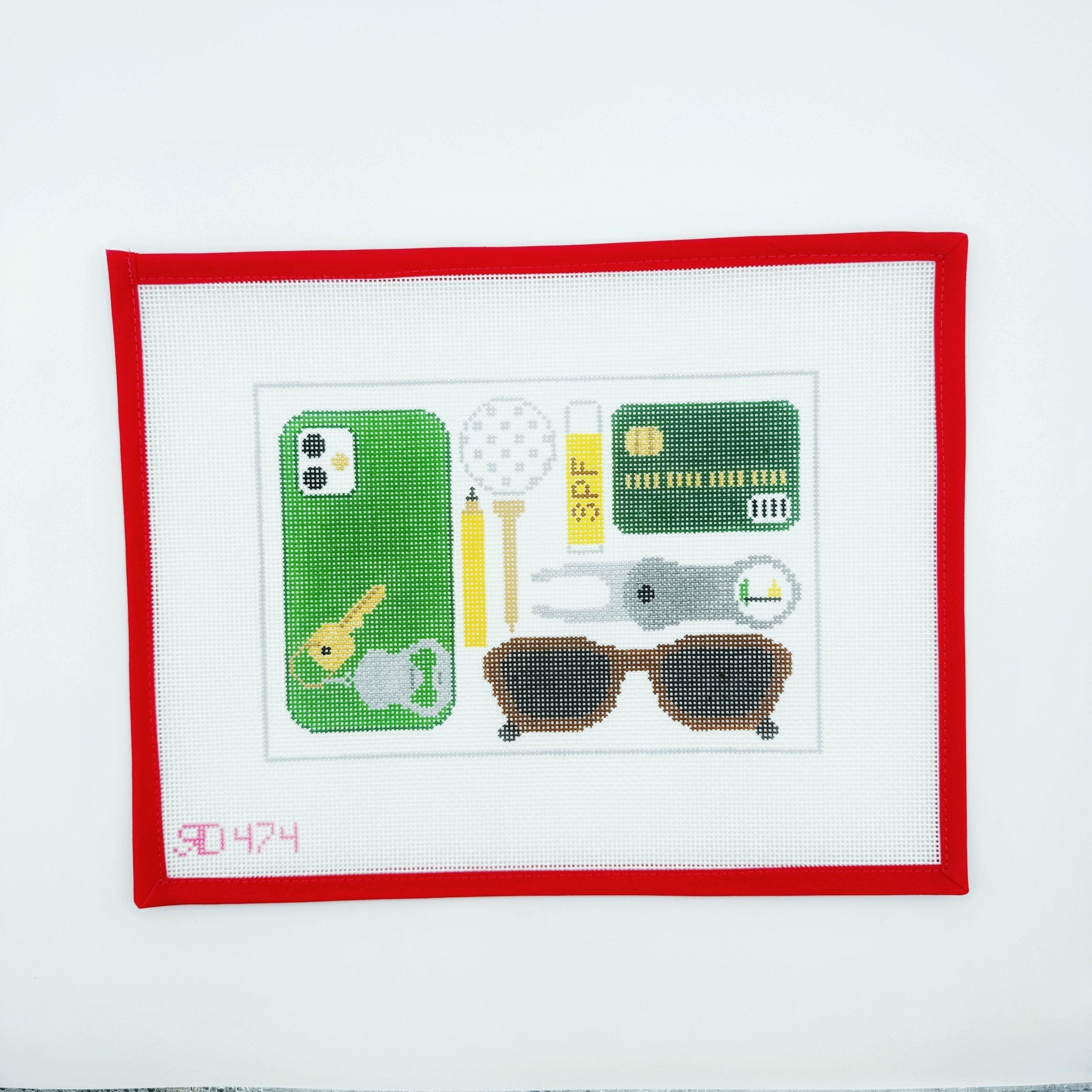 Golfers Pocket - Valet TrayRachel DonleyCanvasThe Red Thread Atelier