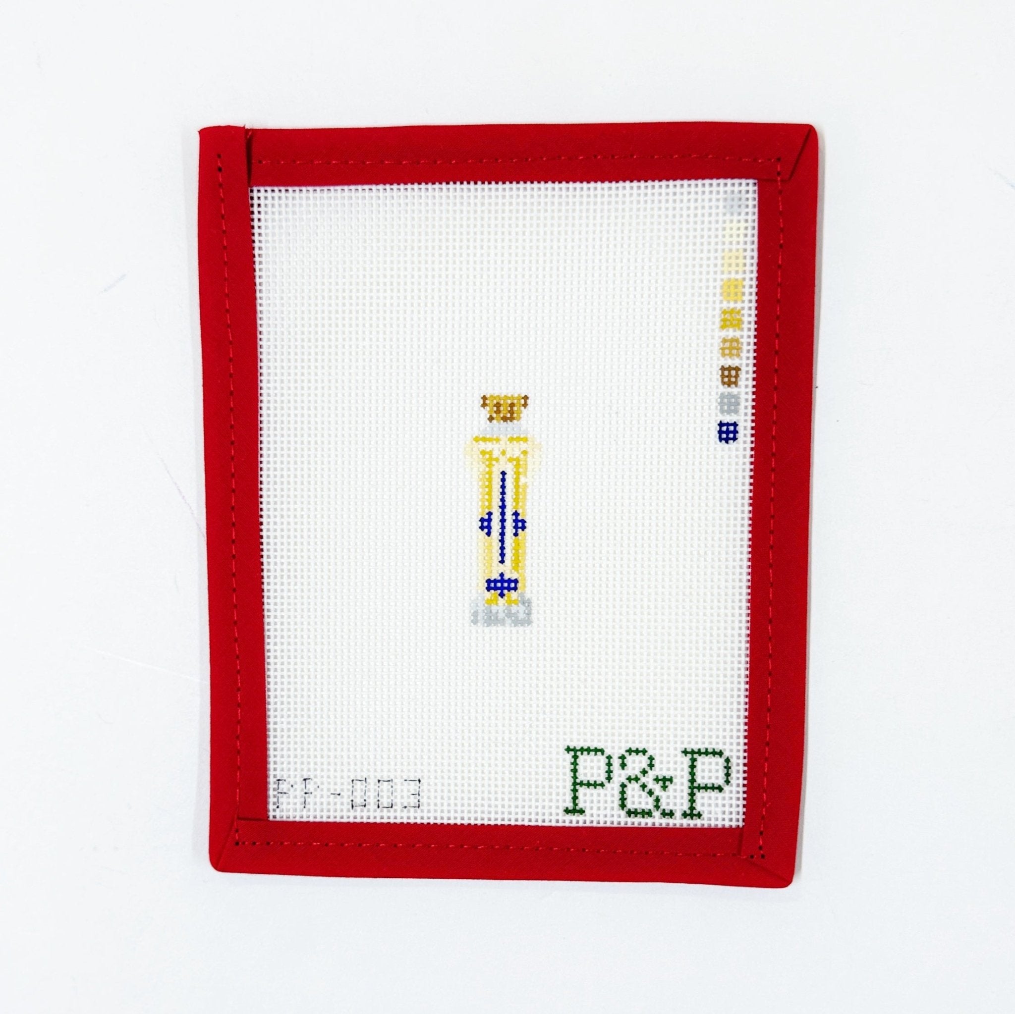 St. Germain microDogwood NeedlepointCanvasThe Red Thread Atelier