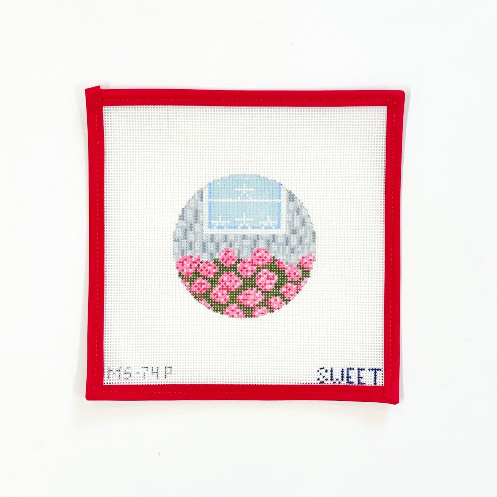 Shingles & Stars - pinkGingham StitcheryCanvasThe Red Thread Atelier
