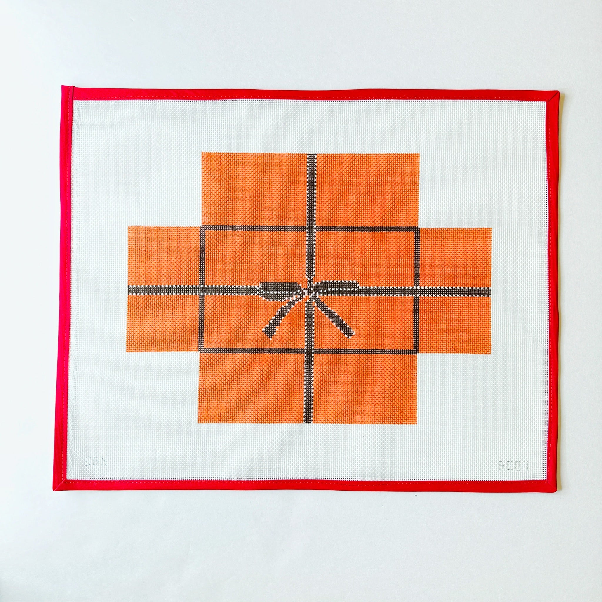 Orange Box Brick CoverSusan BattleCanvasThe Red Thread Atelier