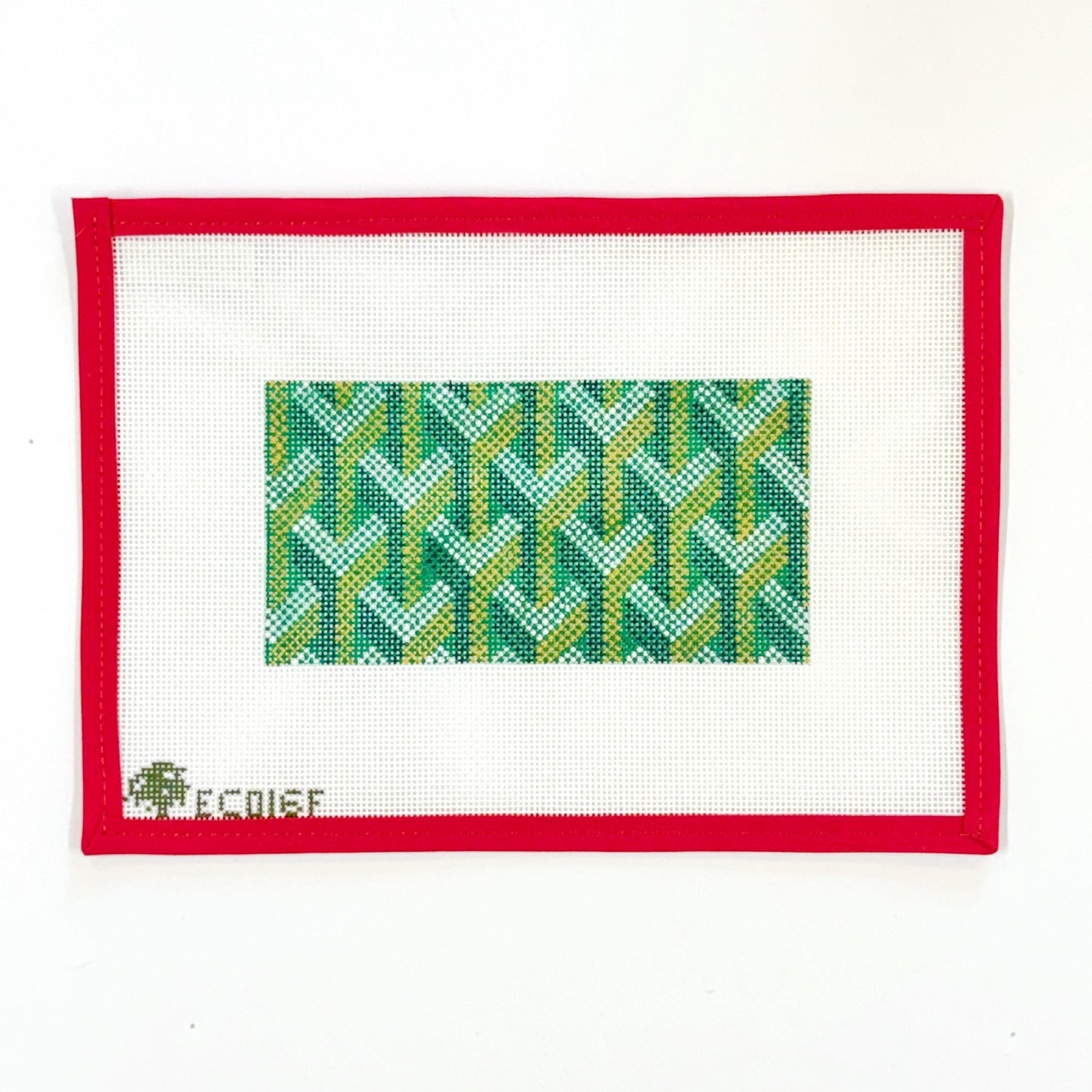 Geometric Y - Green 13 Mesh