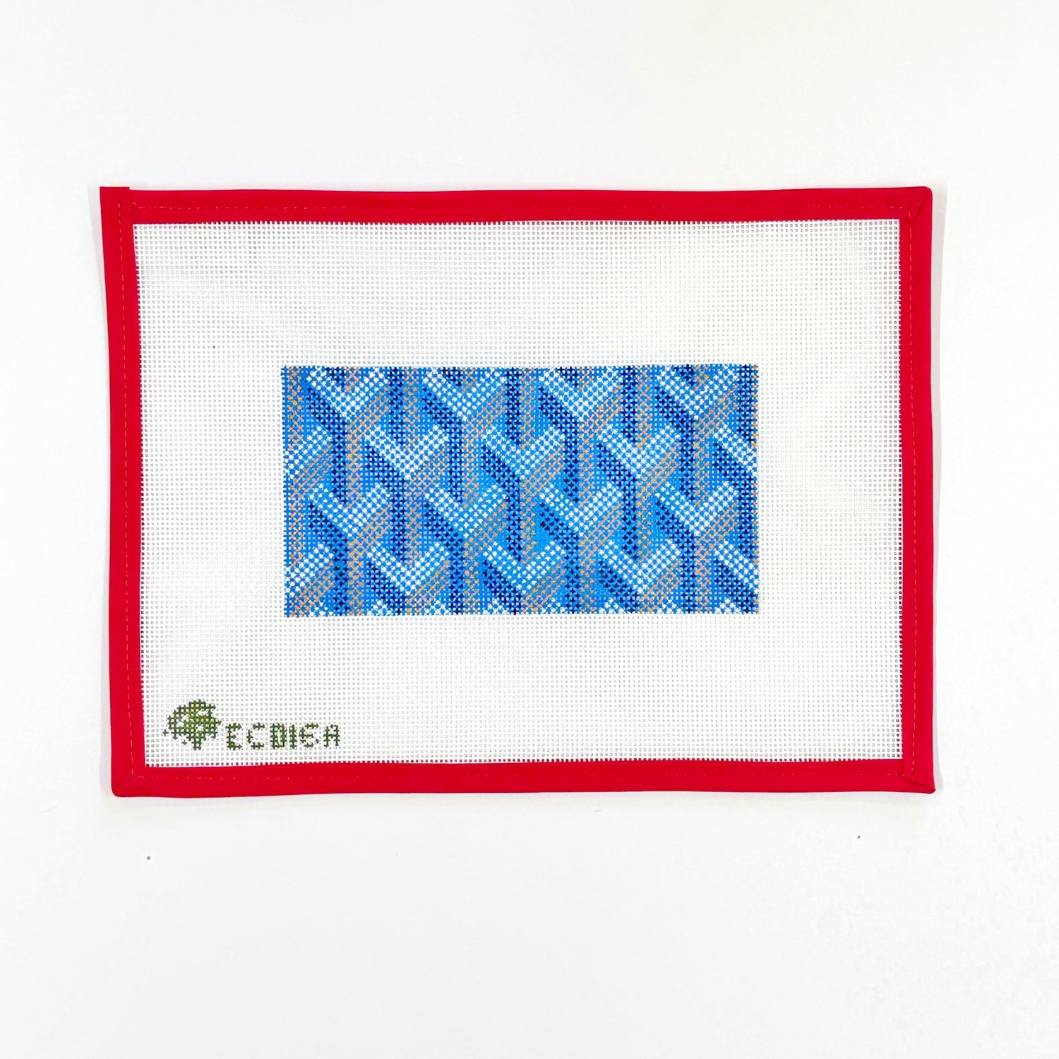 Geometric Y - Blue 13 Mesh