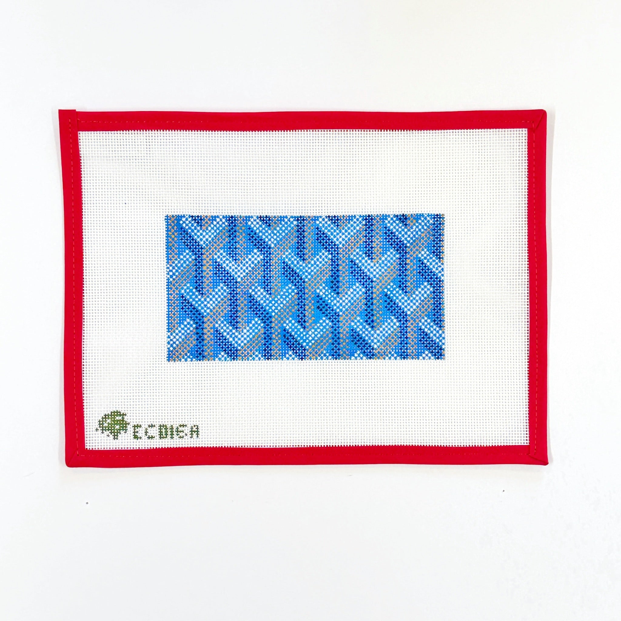 Geometric Y - Blue 13 Mesh