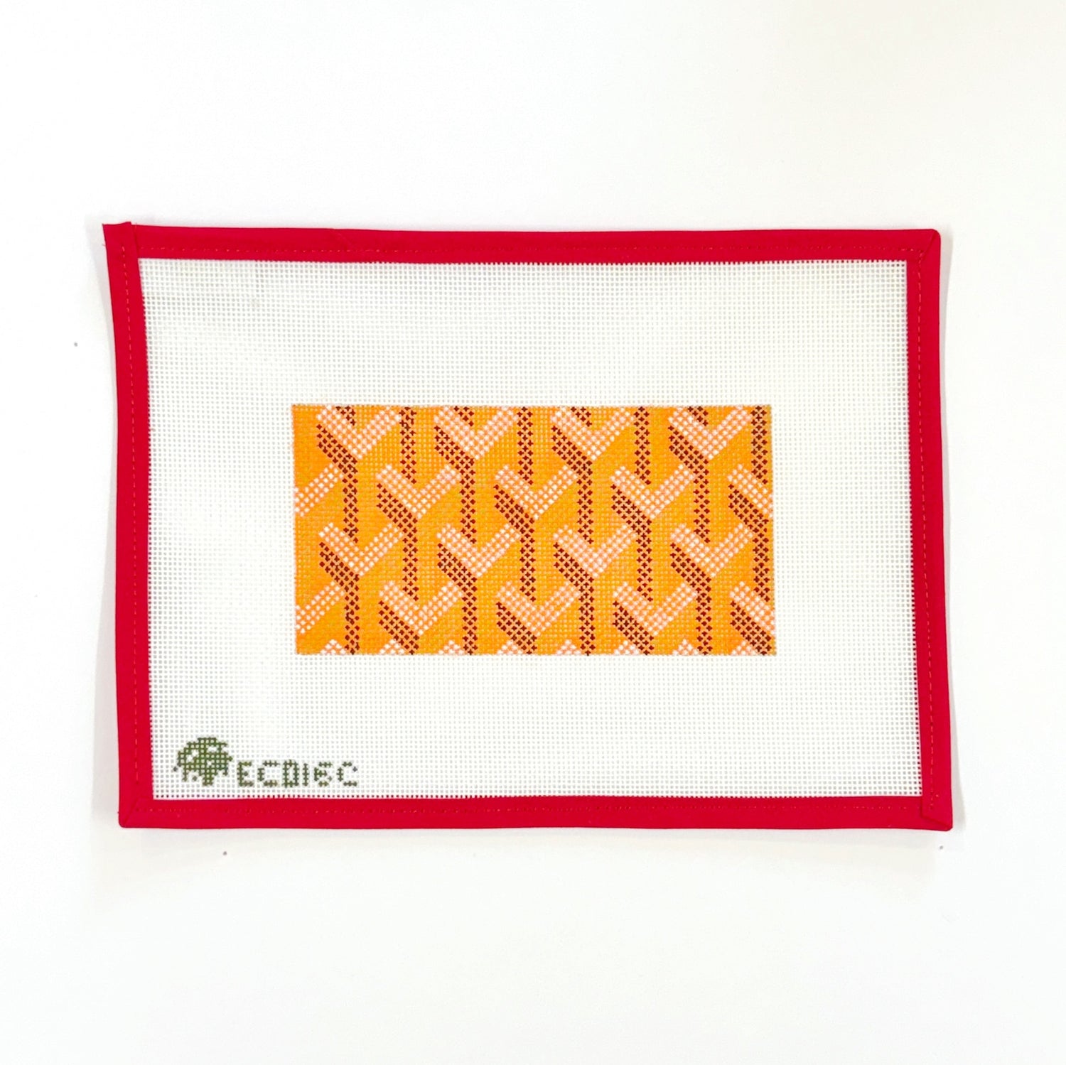 Geometric Y - orange 13 Mesh