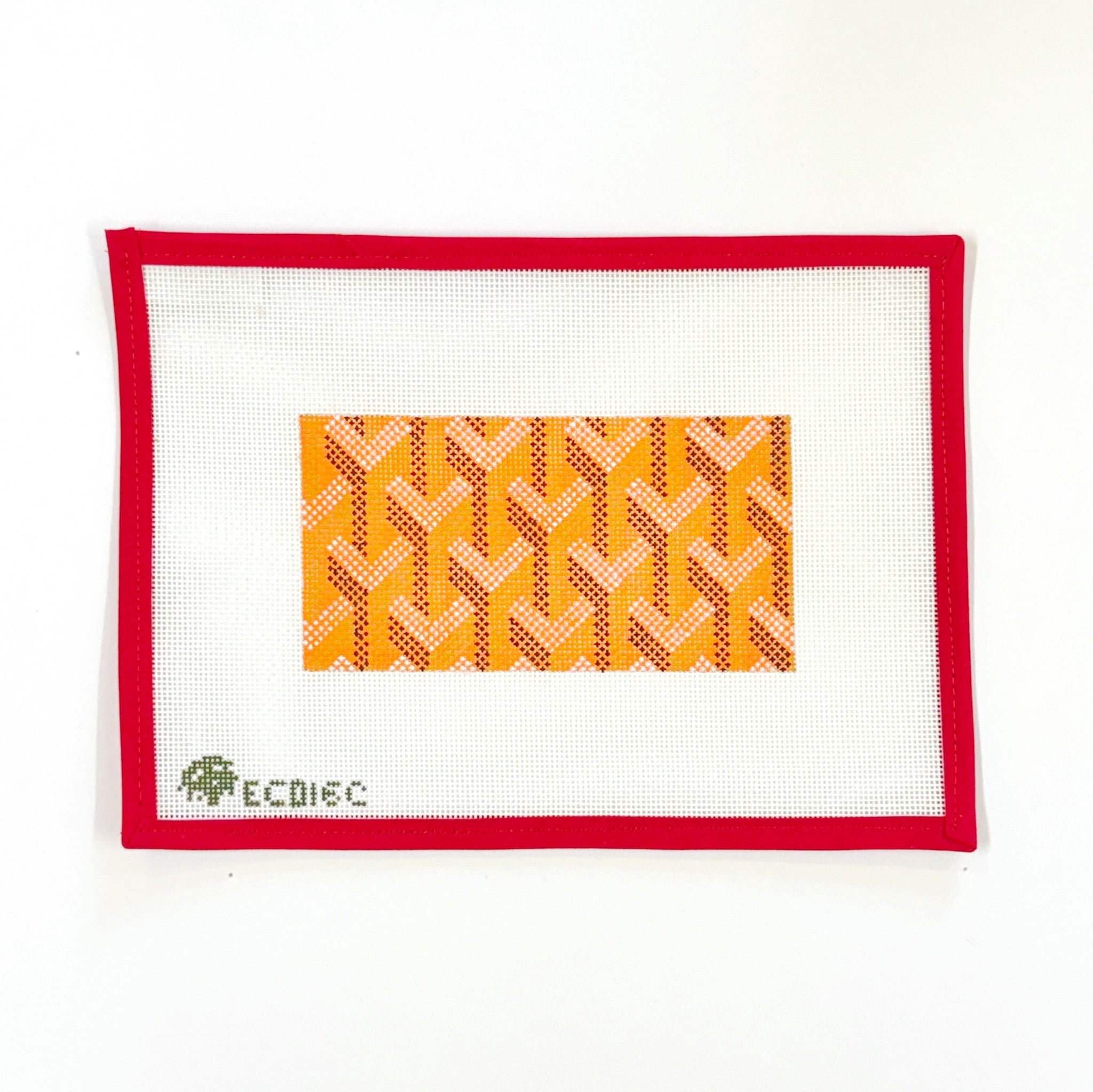 Geometric Y - orange 13 Mesh