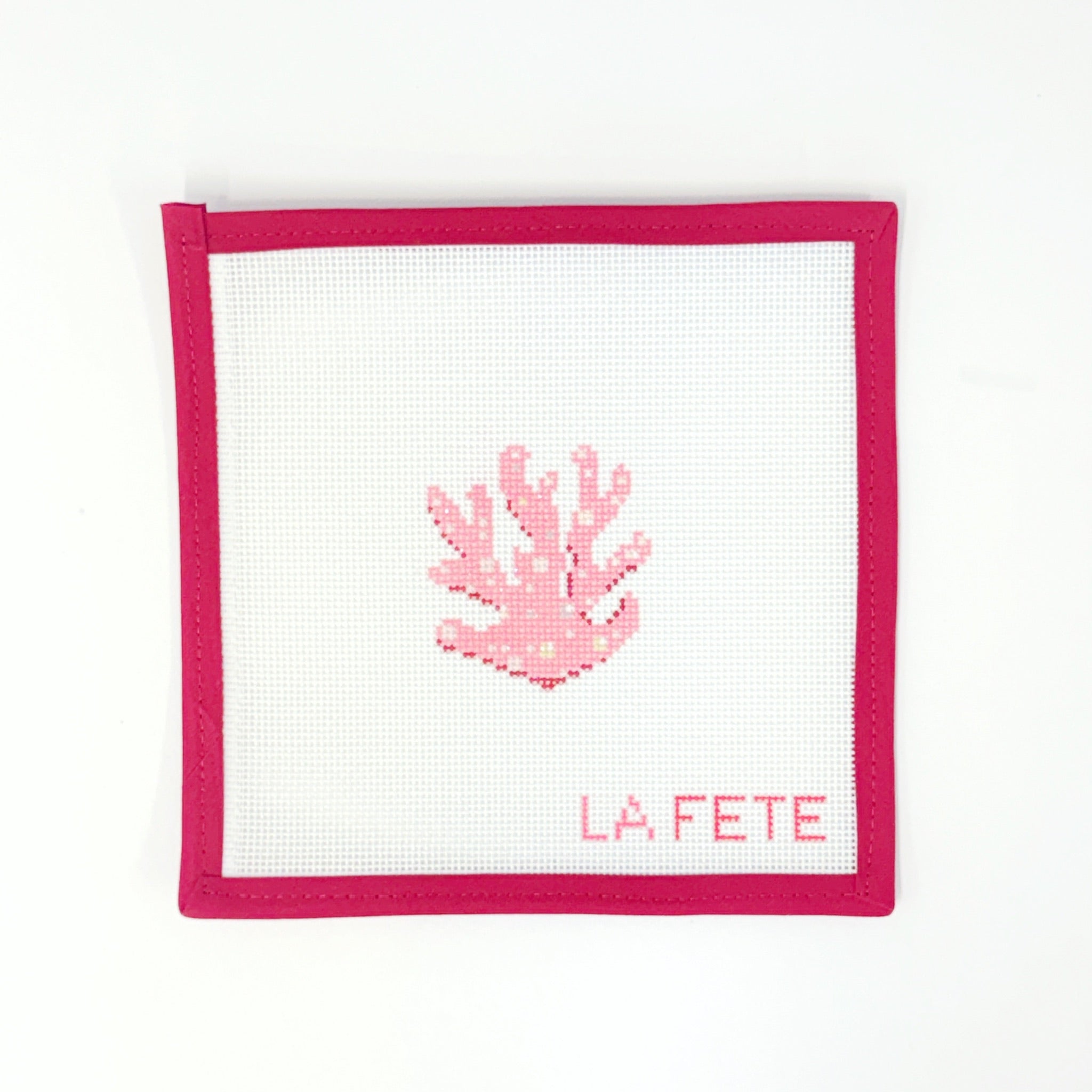Glitter CoralLa FeteCanvasThe Red Thread Atelier