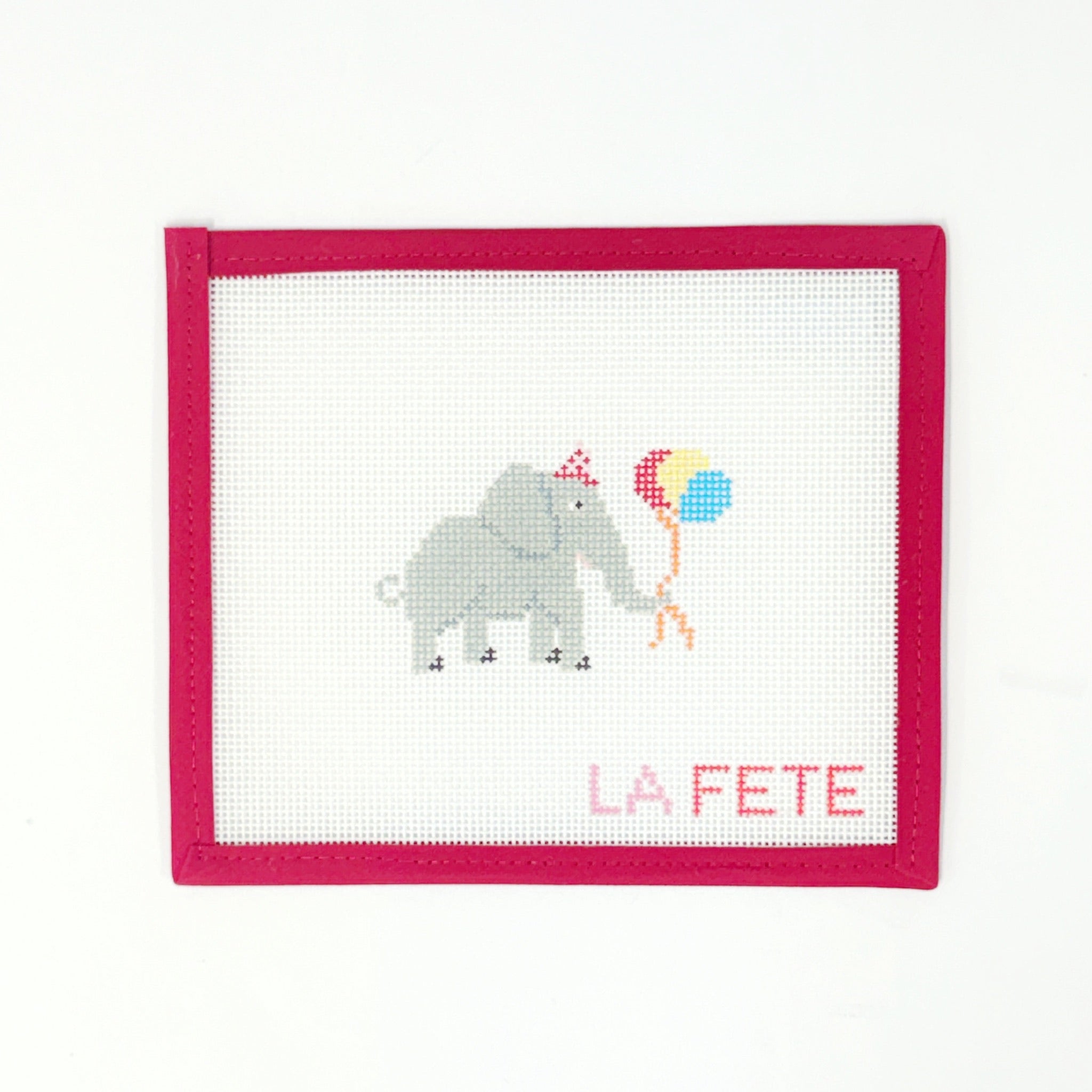 Party ElephantLa FeteCanvasThe Red Thread Atelier