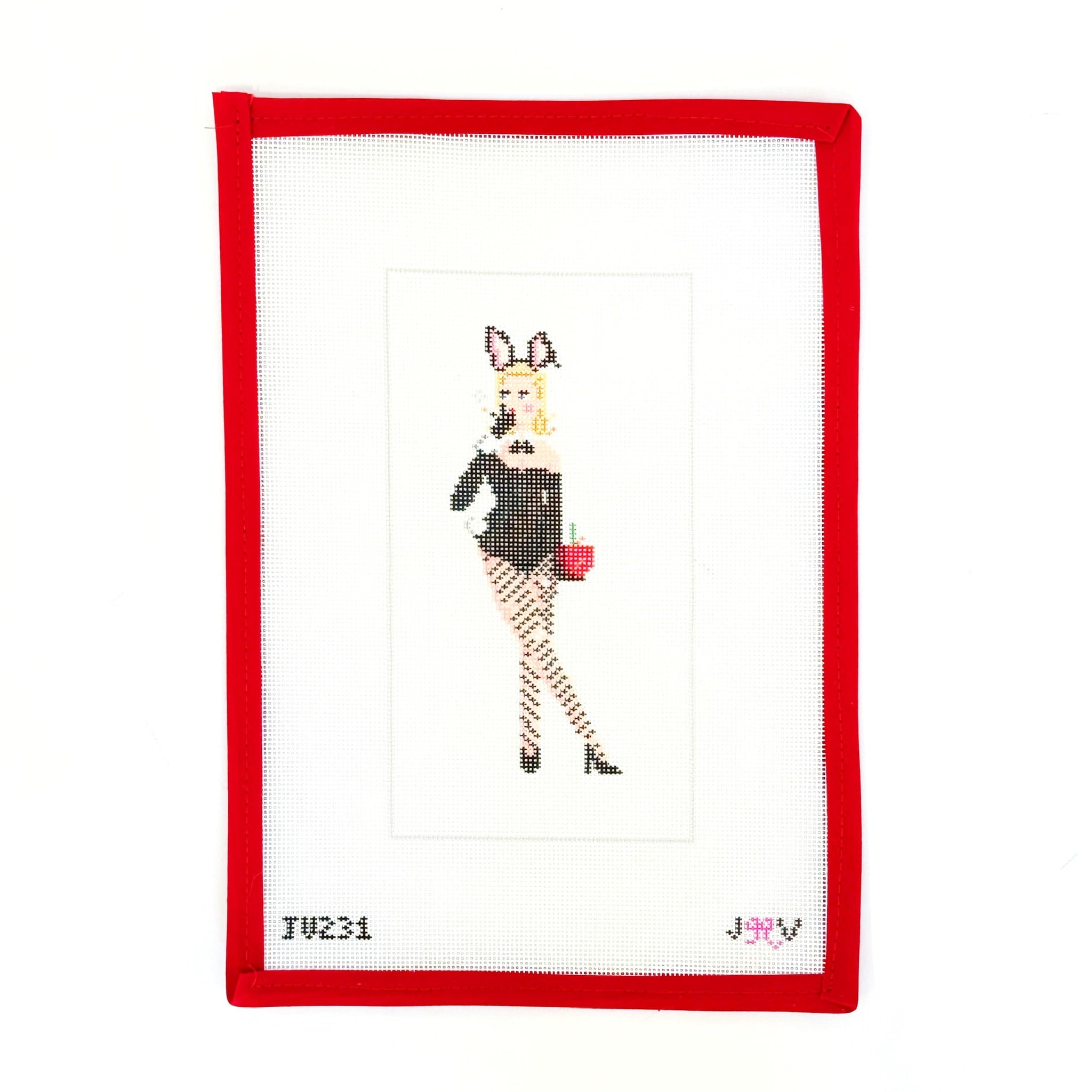 Bridget JonesJennifer Vallez NeedlepointCanvasThe Red Thread Atelier